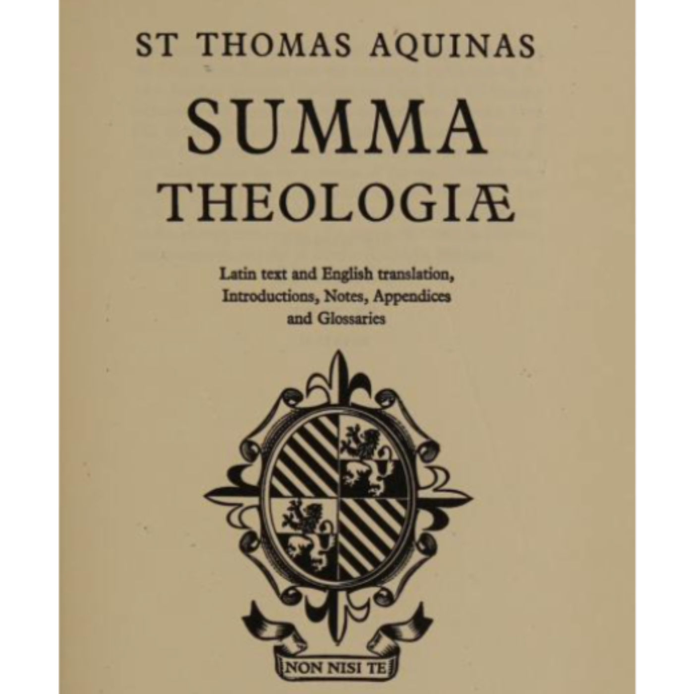 Summa Theologiae: Eternity