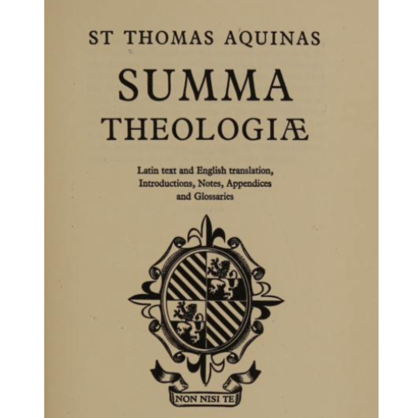 Summa Theologiae: Man's Happiness