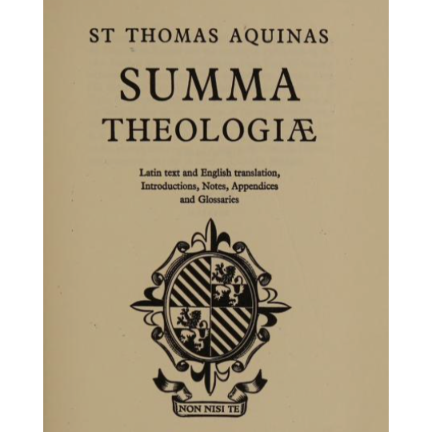 Summa Theologiae: The Order of Charity