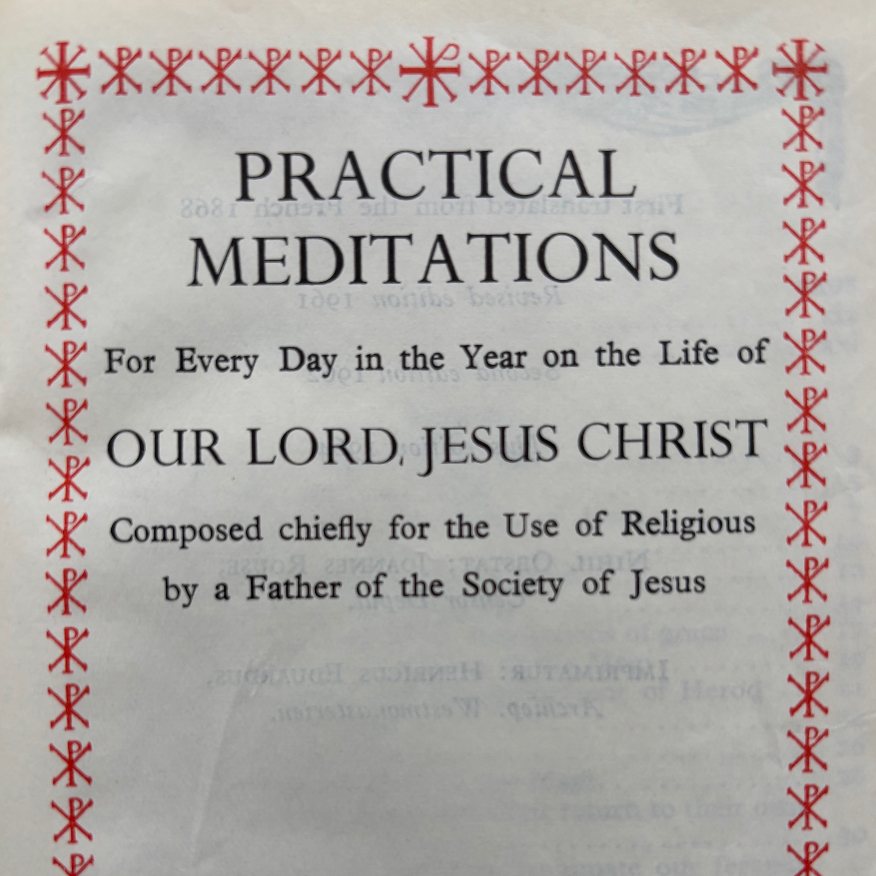 Practical Meditations: Jul 23