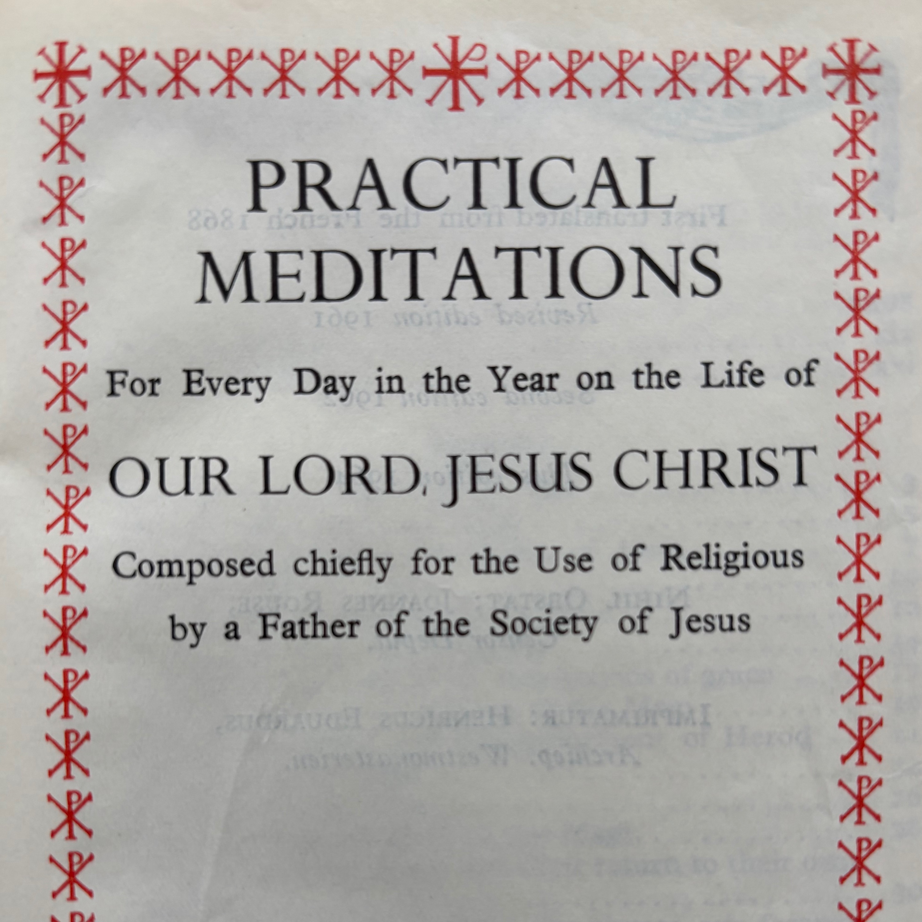 Practical Meditations: July 31