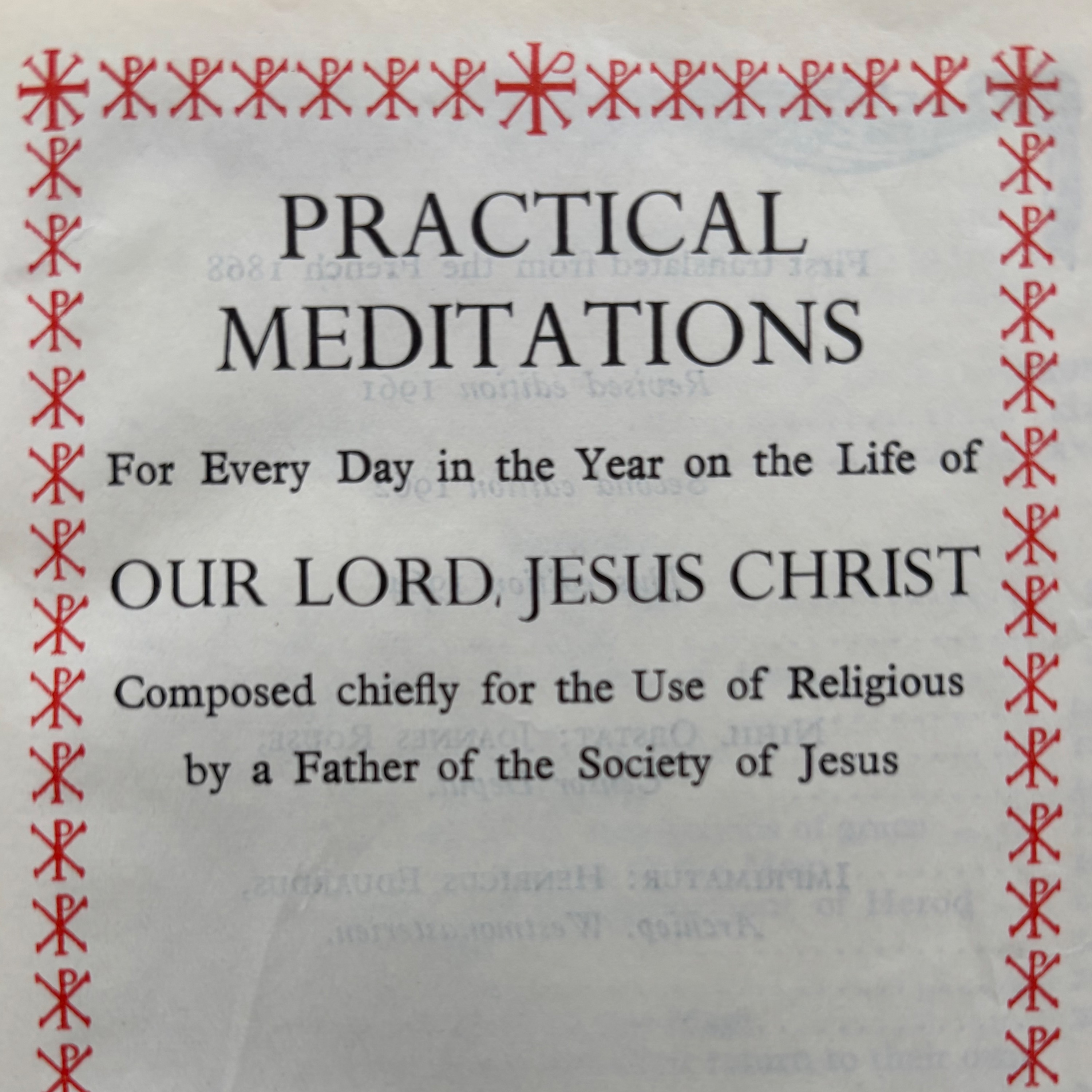 Practical Meditations: August 5