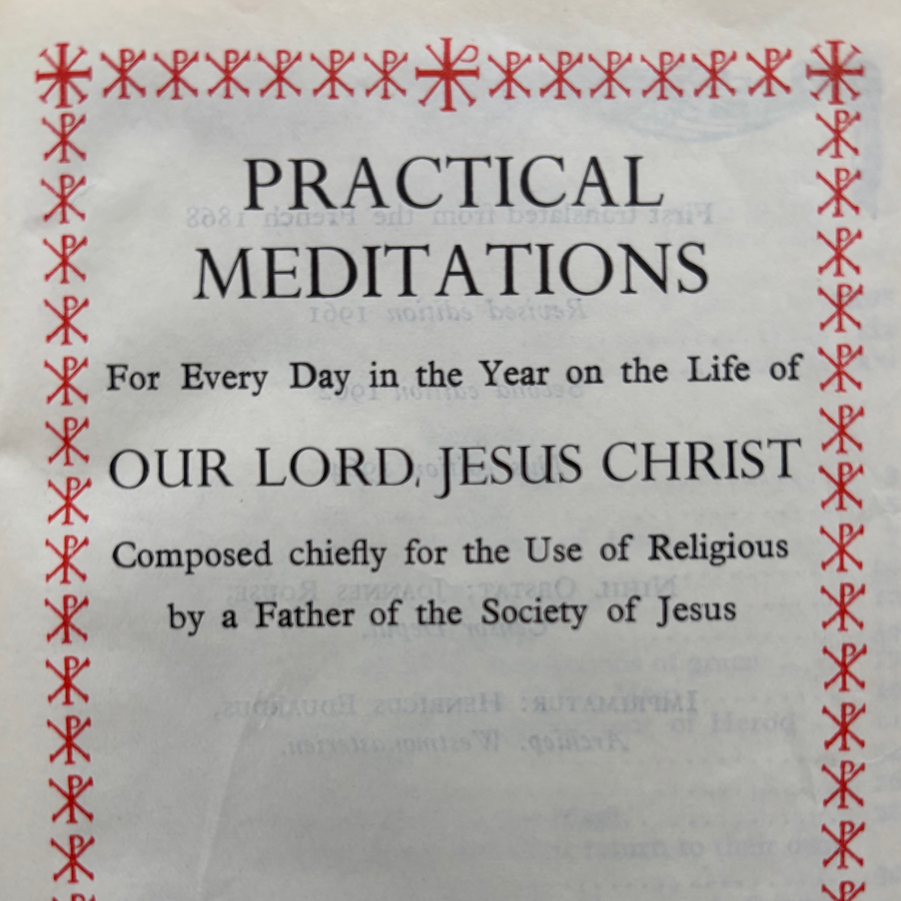 Practical Meditations: August 7