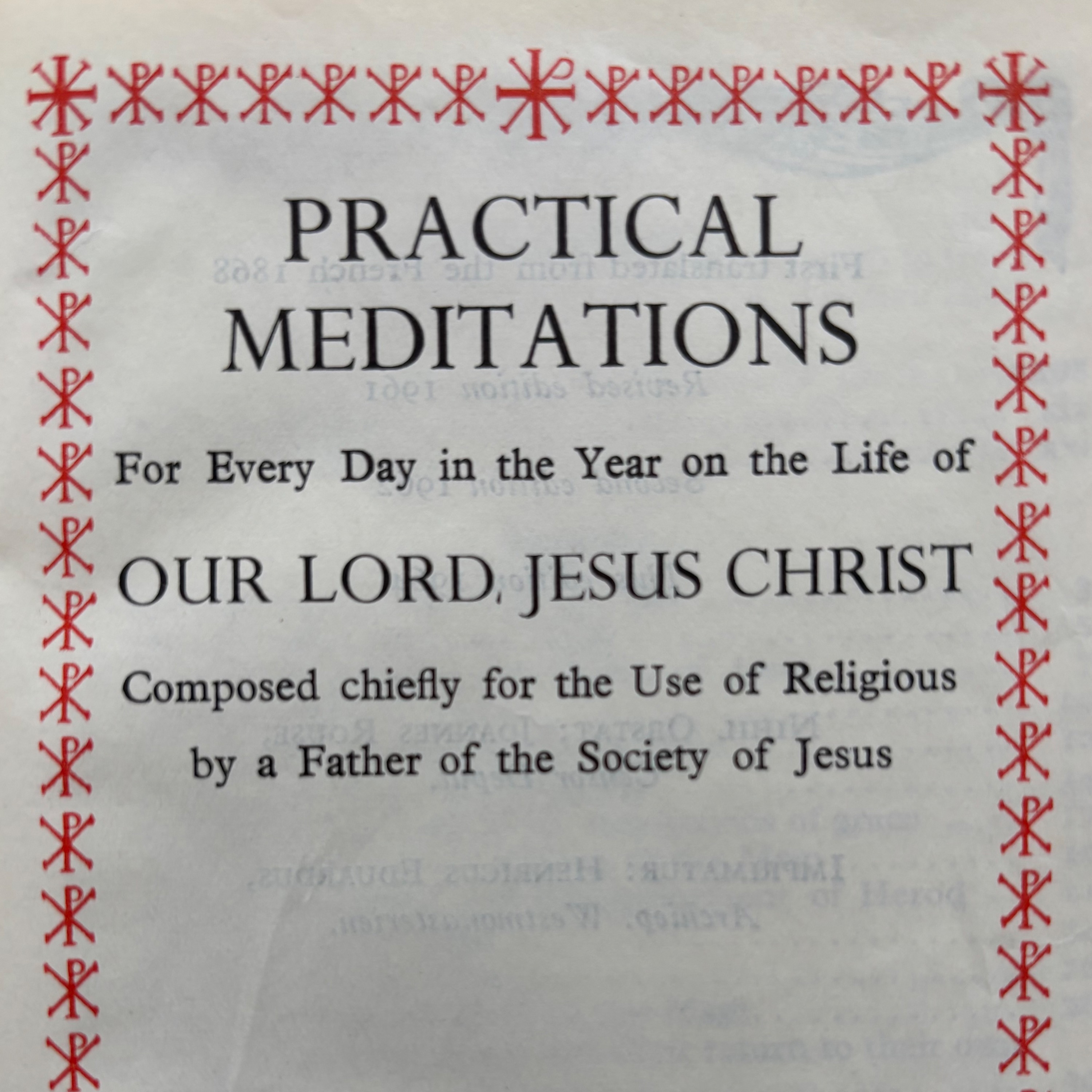 Practical Meditations: August 12