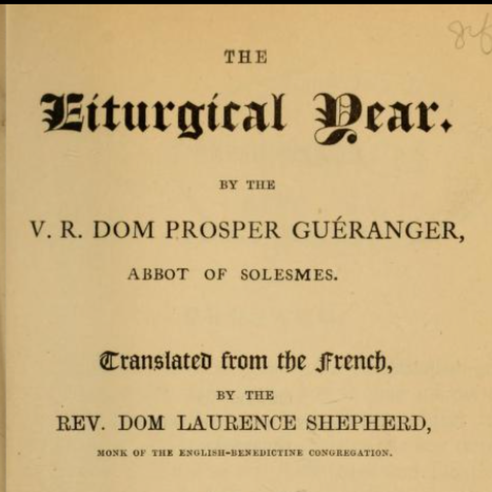 The Liturgical Year: The Translation of the House of Loreto