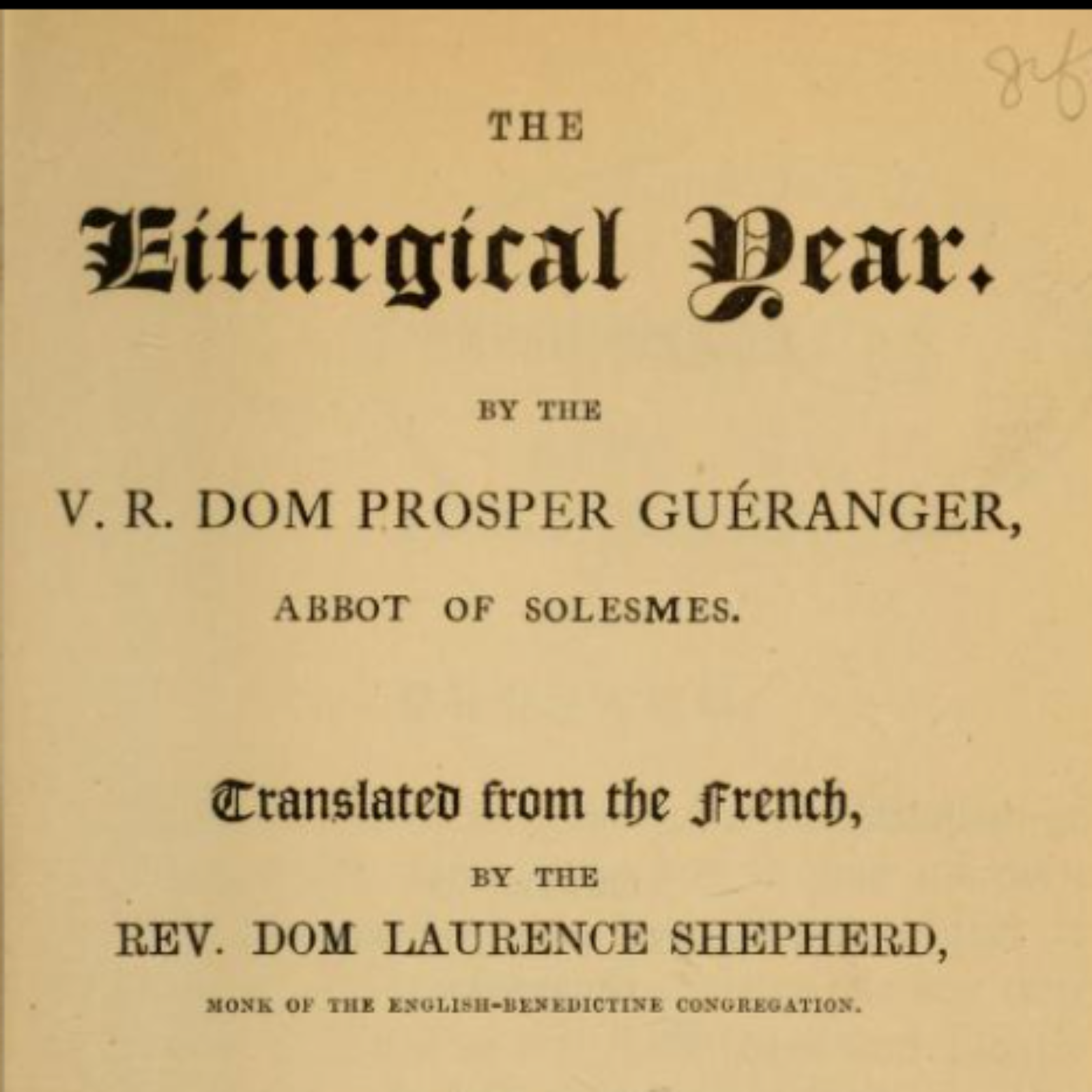 The Liturgical Year: Dec 22 - O Rex Gentium