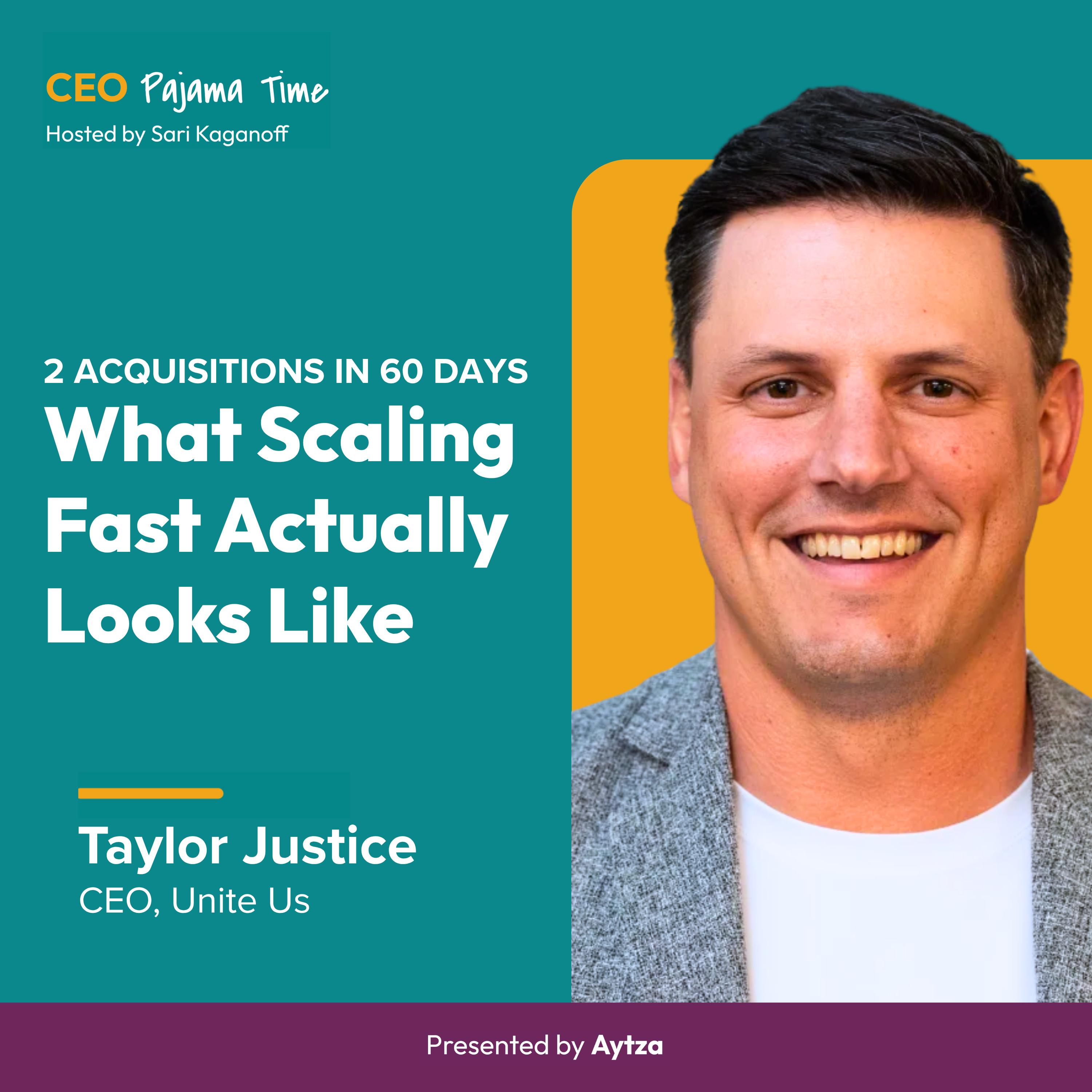 Two Acquisitions in 60 Days: What Scaling That Fast Actually Looks Like with Taylor Justice episode artwork