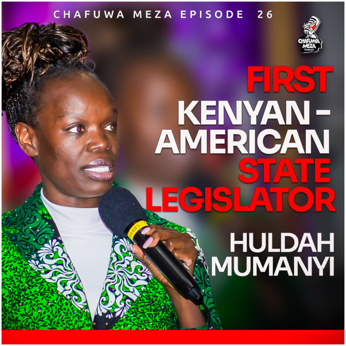 First Kenyan - American State Legislator Huldah Mumanyi