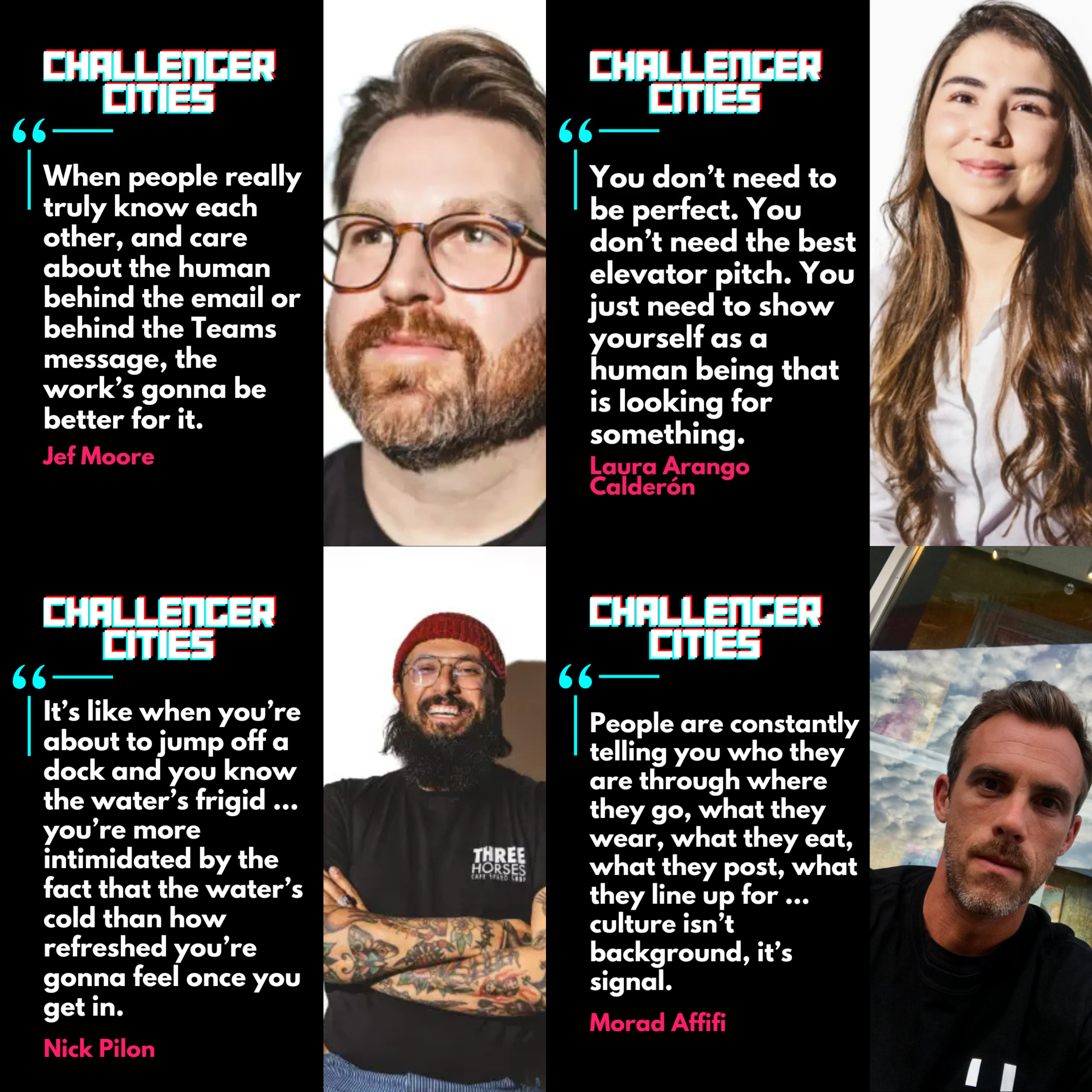 Challenger Cities EP95: The 5-to-9 Episode with Mo, Laura & Nick from Mosaic episode artwork