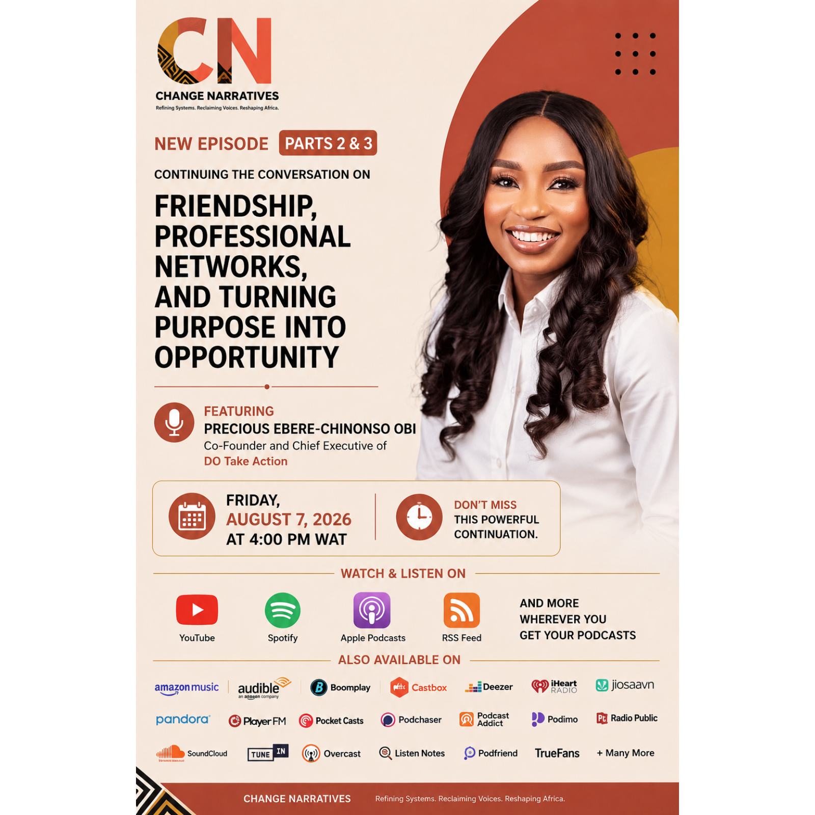 Friendship, Professional Networks, and Turning Purpose into Opportunity Part 2: Care Justice & Building Better Systems episode artwork