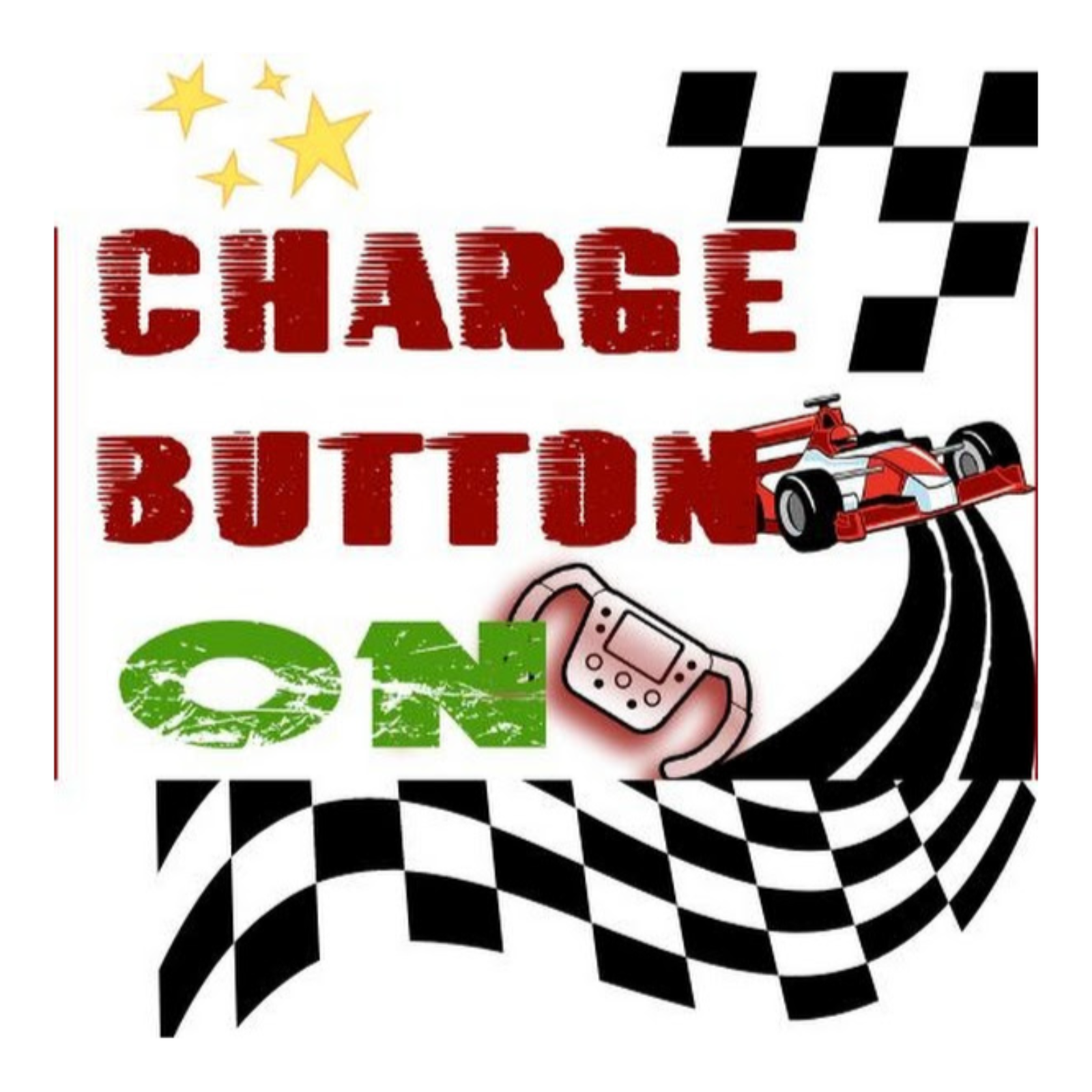 Charge button on - The 4 wheels podcast podcast artwork