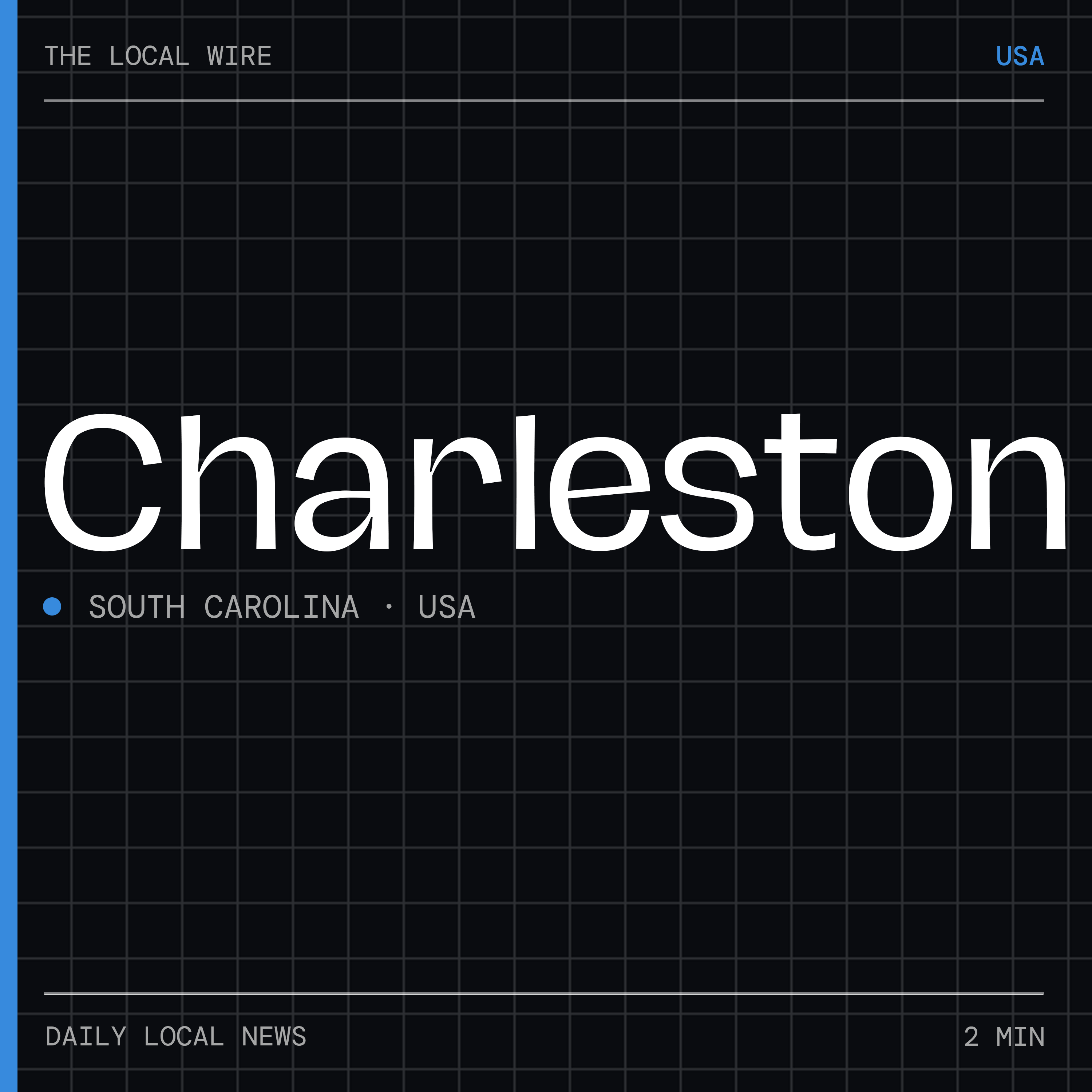 Charleston News Today | 2 Min | The Local Wire podcast artwork
