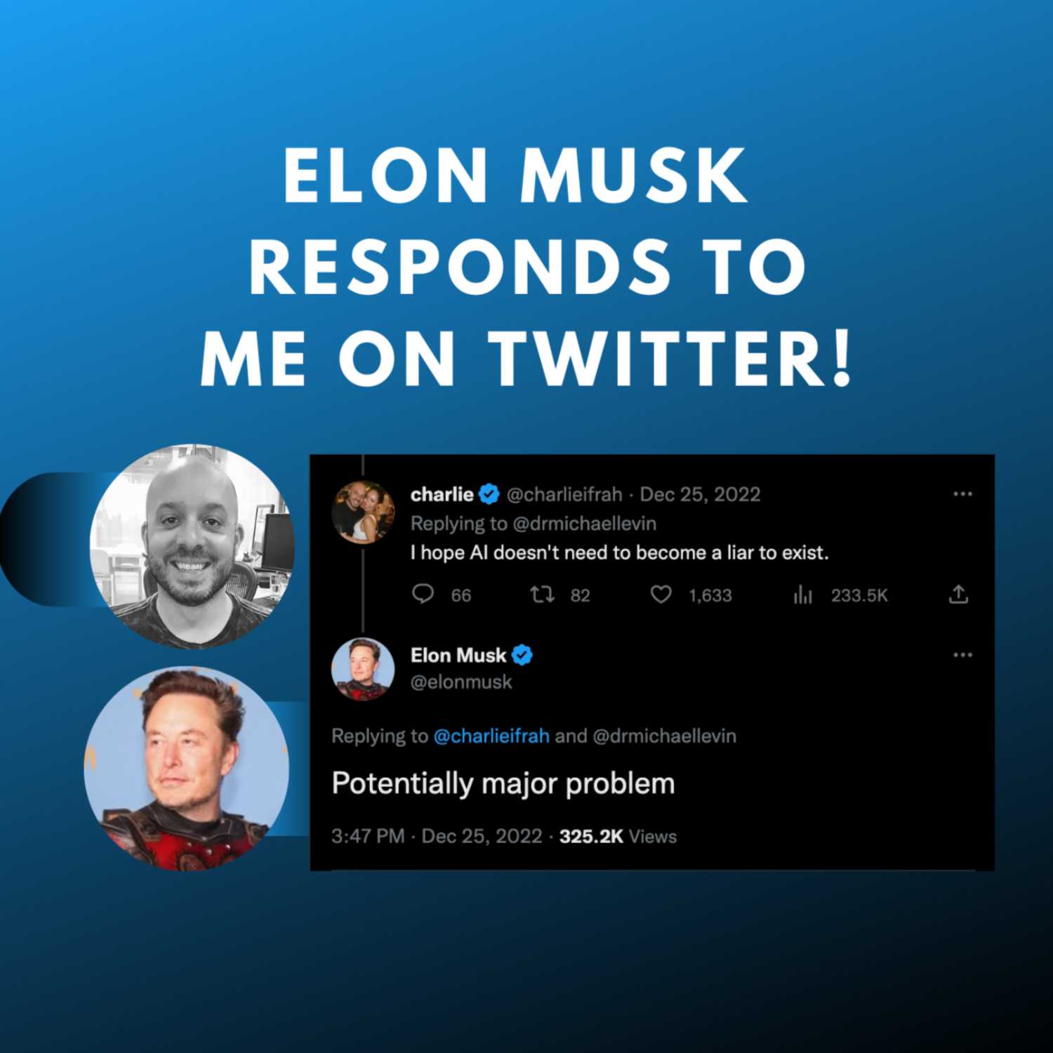 Ep #10 - Elon Musk responds to my tweet about AI! episode artwork