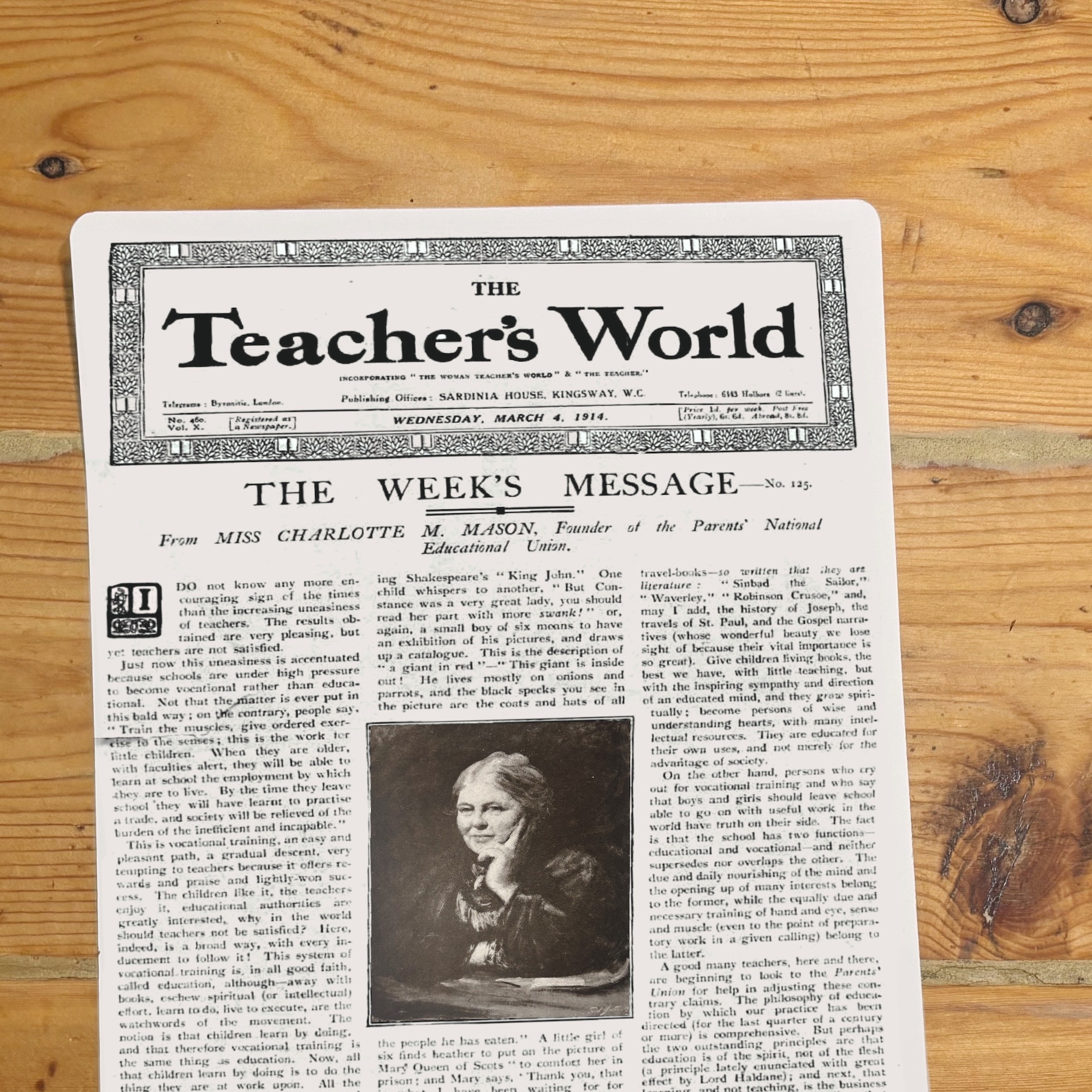 The Week’s Message, by Charlotte Mason episode artwork