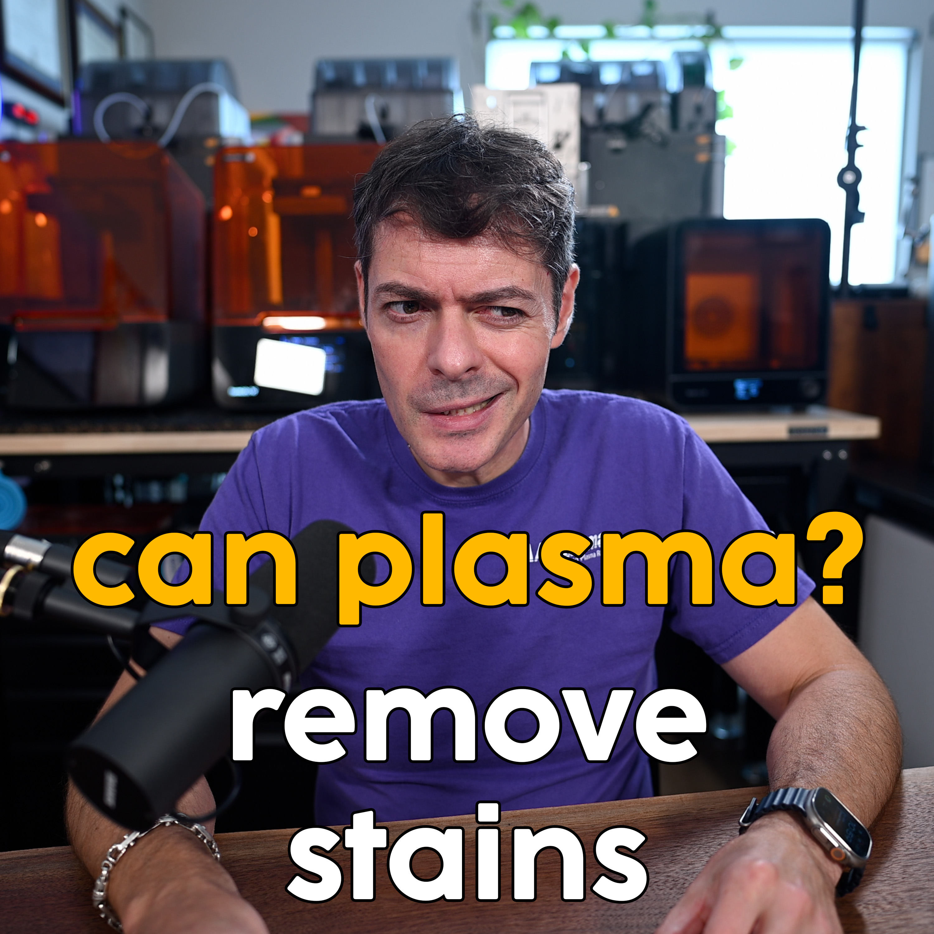 Can Plasma Remove Stains? Yes. And Your Shirt. episode artwork