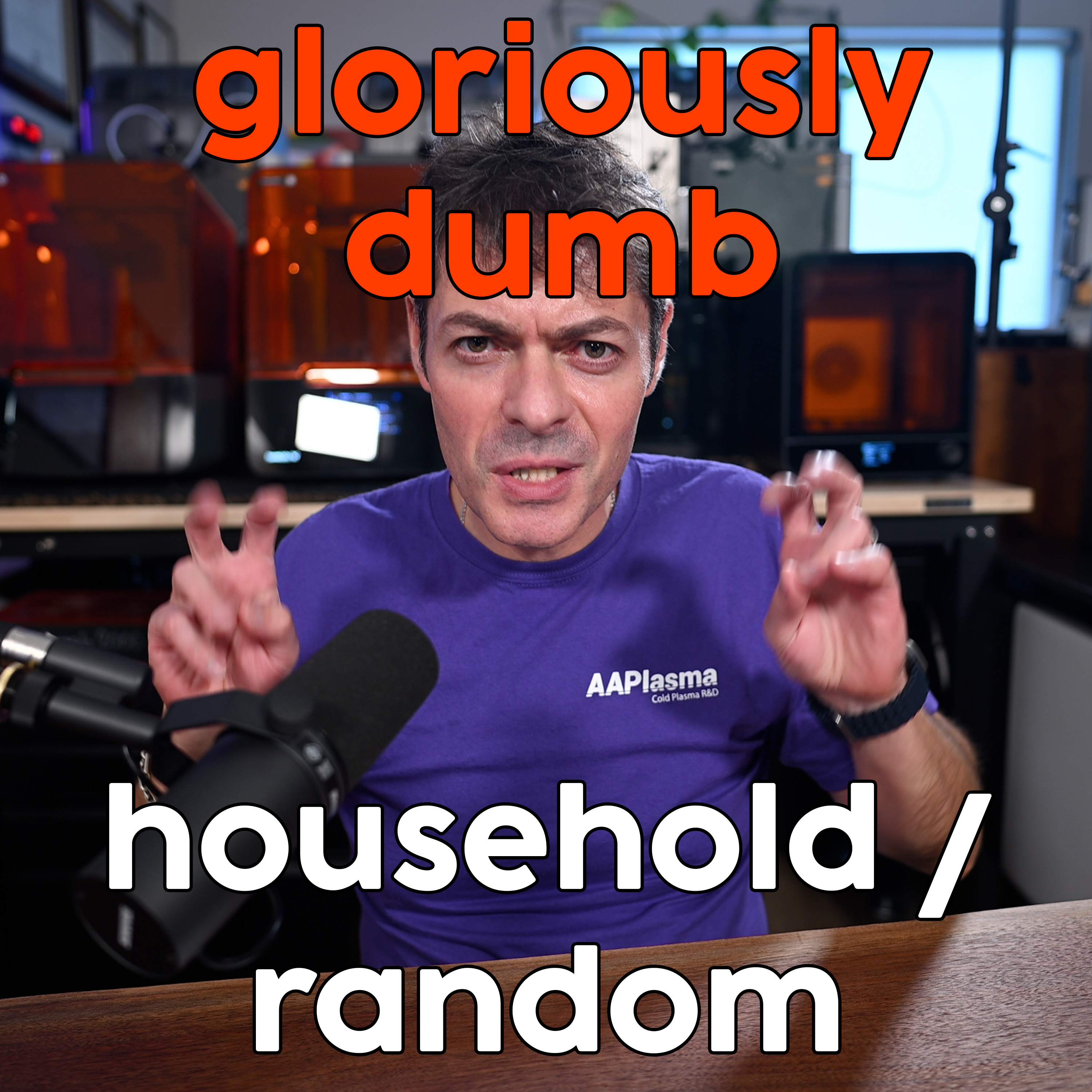 Can Plasma Fix Potholes? Silence a Loud Neighbor? Pop a Pimple? (Gloriously Dumb, Round 4) episode artwork