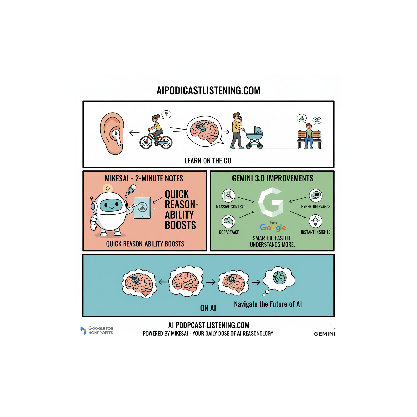 AIPodcastListening.com Journey to AI Readiness for the Good, the Bad, & the Ugly of the AI Frontier