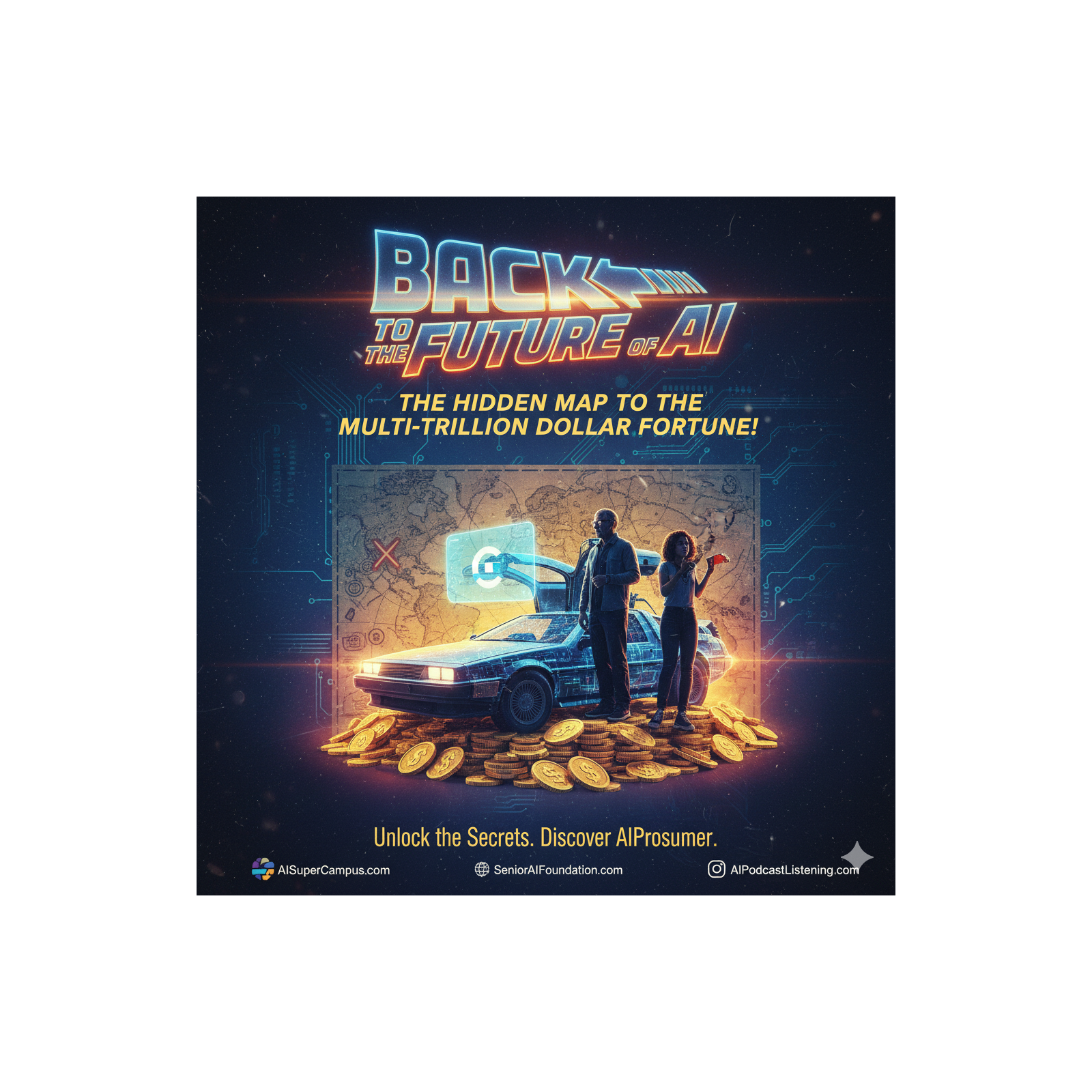 Back to The Future of AI with Futurist Alvin Toffler and The Hidden Trillion Dollar Treasure Map! episode artwork