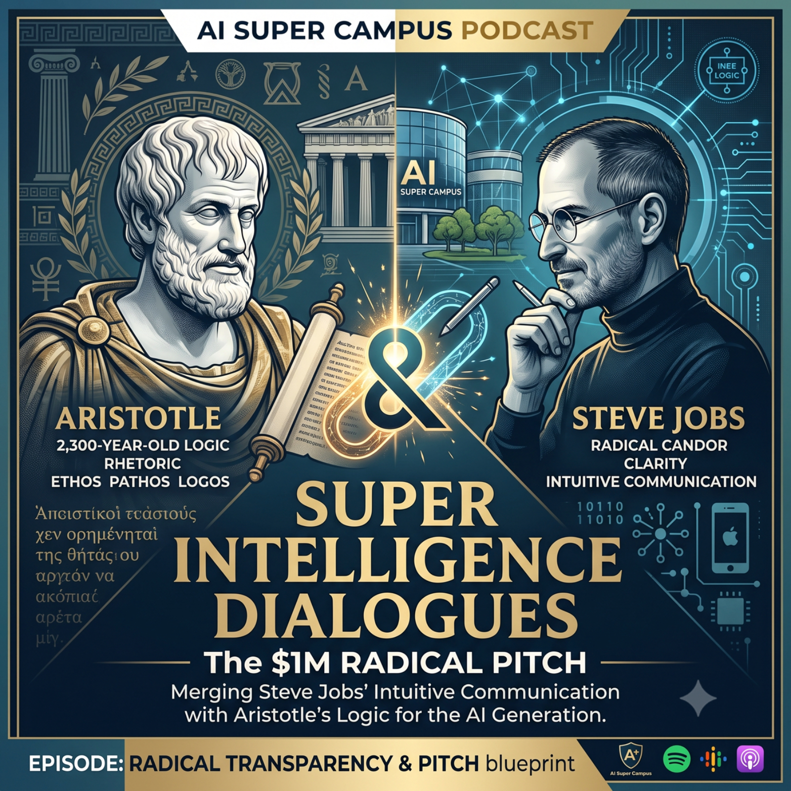 The $1M Radical Pitch — Jobs, Aristotle & AI - to WIN the Startup World Cup! episode artwork