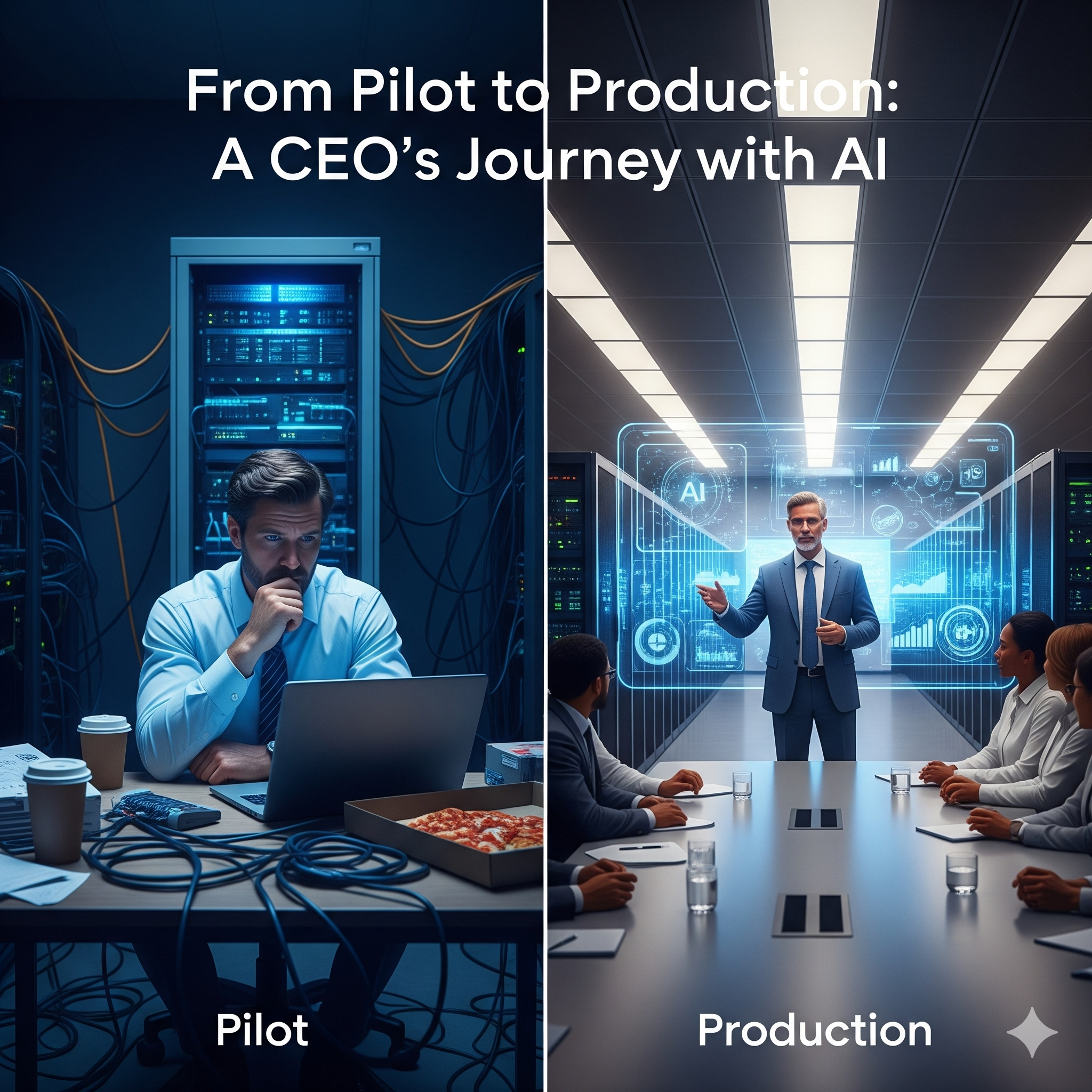 From Pilot to Production: A CEO’s Journey with AI