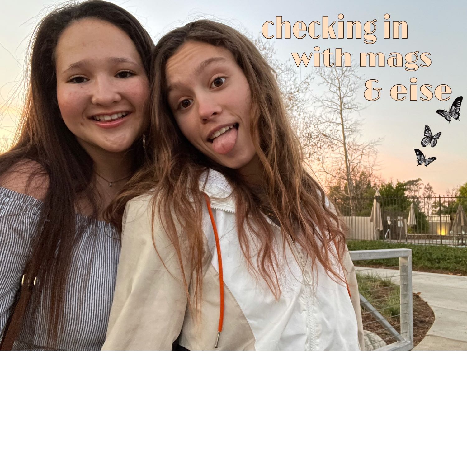 checking in w/ mags & eise 