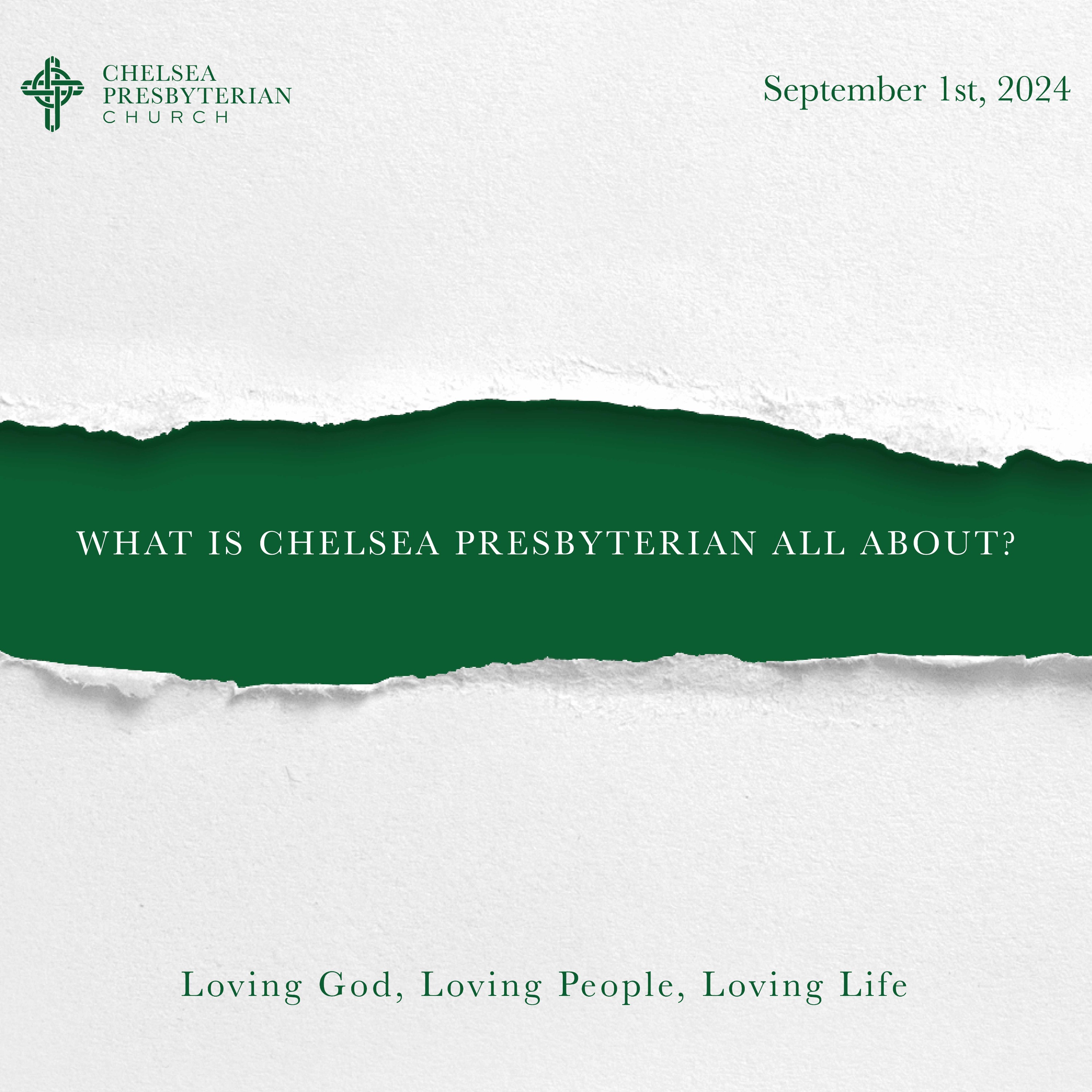 What is Chelsea Presbyterian All About? episode artwork