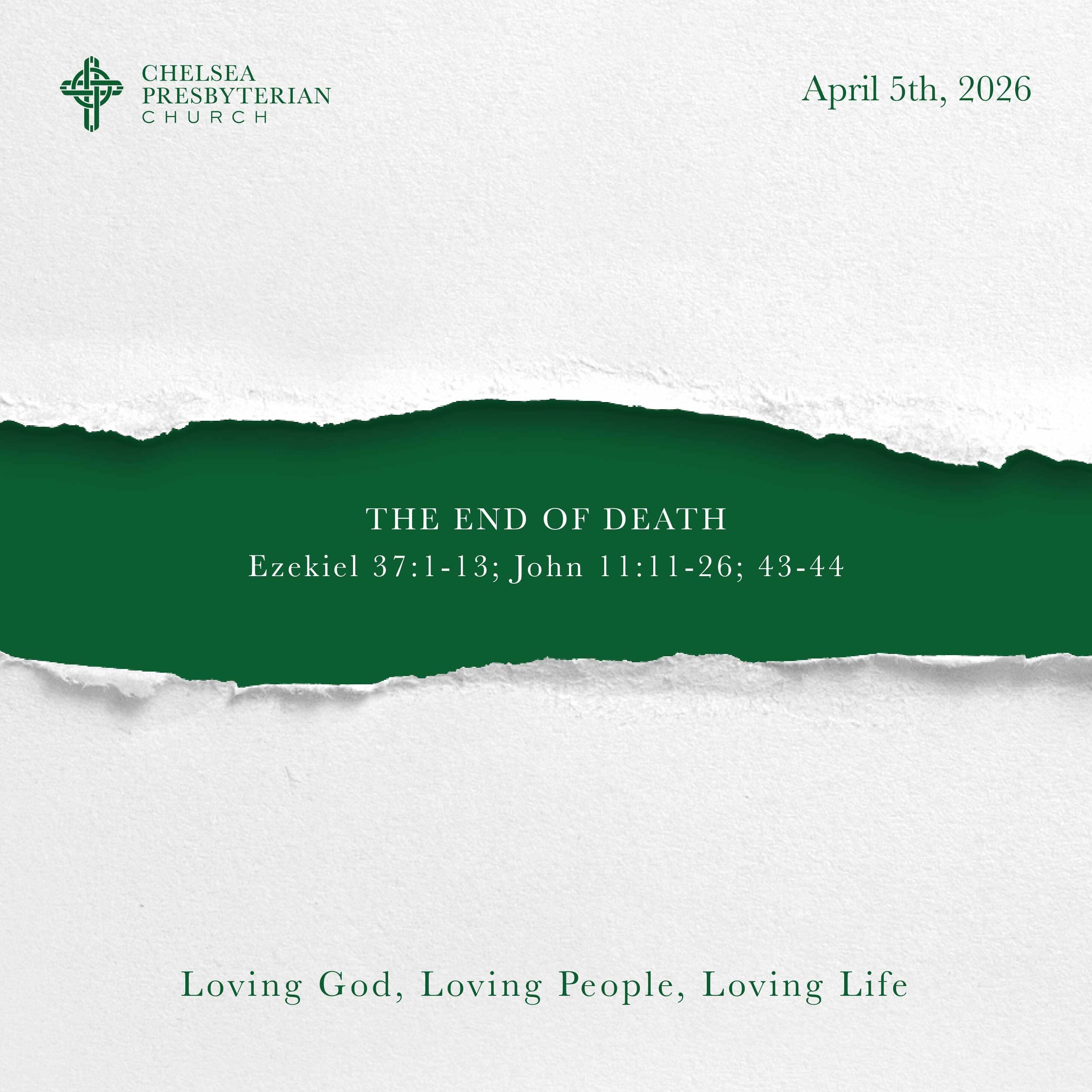 End of Death - Easter Service episode artwork