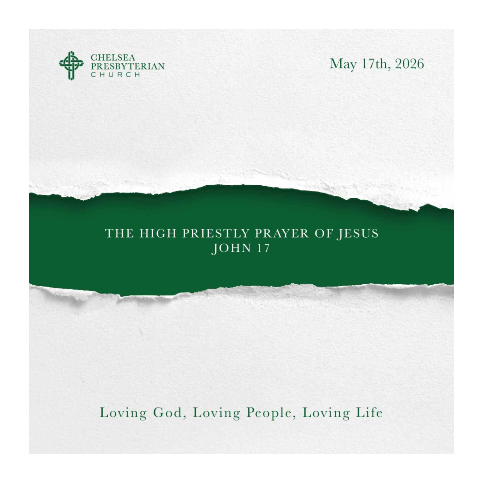 The High Priestly Prayer of Jesus  episode artwork