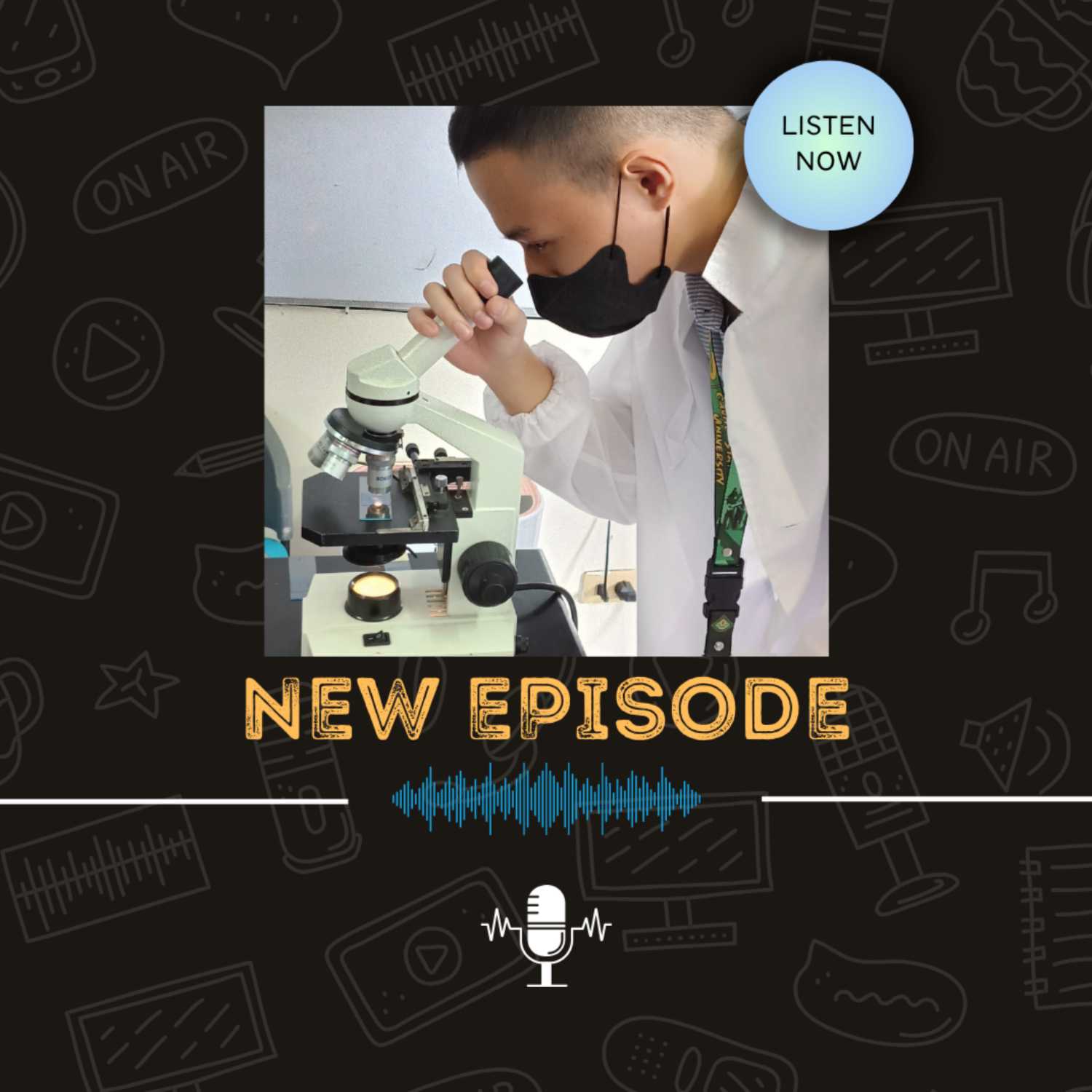 "Science Sparks with Sir JP" podcast artwork