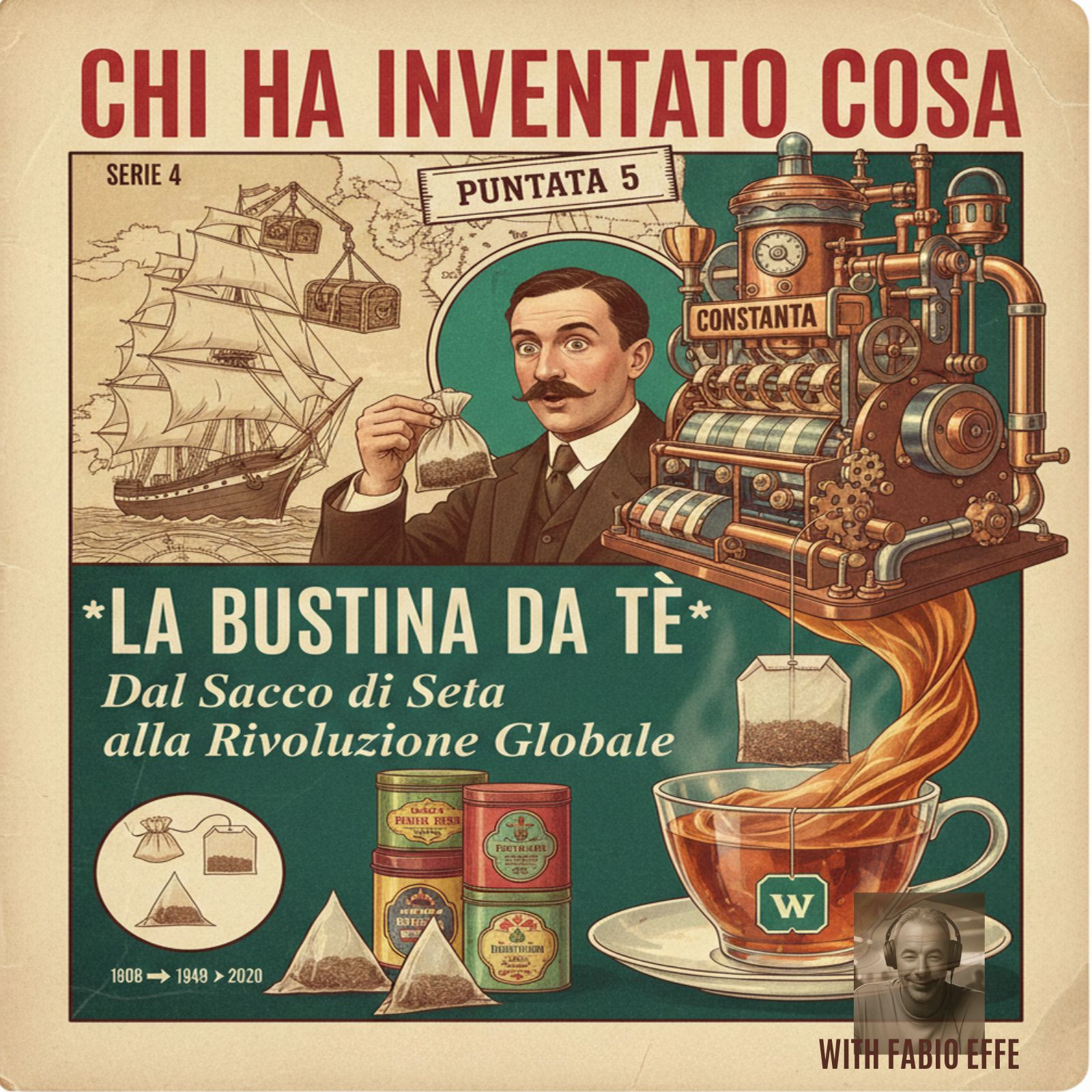 La bustina da tè: dal sacco di seta alla rivoluzione globale episode artwork