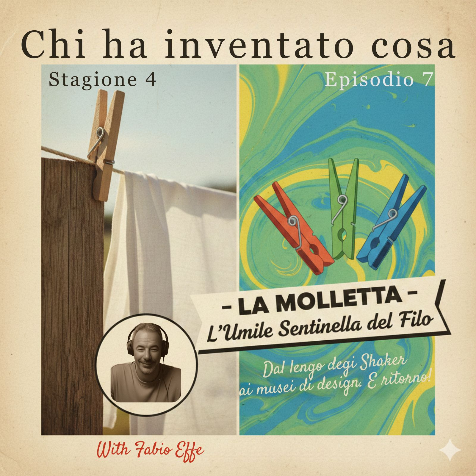L'umile sentinella del filo: la molletta episode artwork