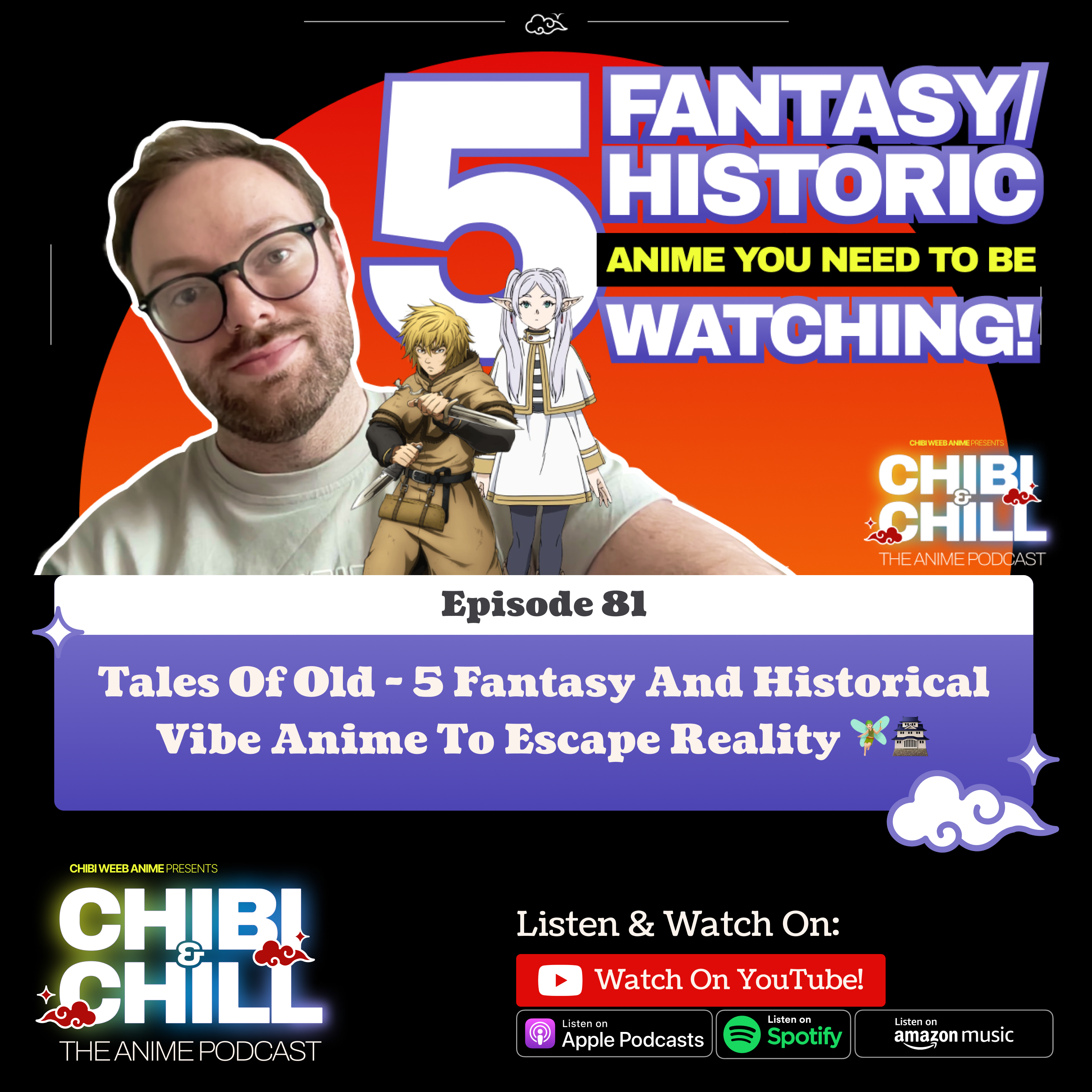 Tales of Old - 5 Fantasy and Historical Vibe Anime to Escape Reality 🧚🏻🏯