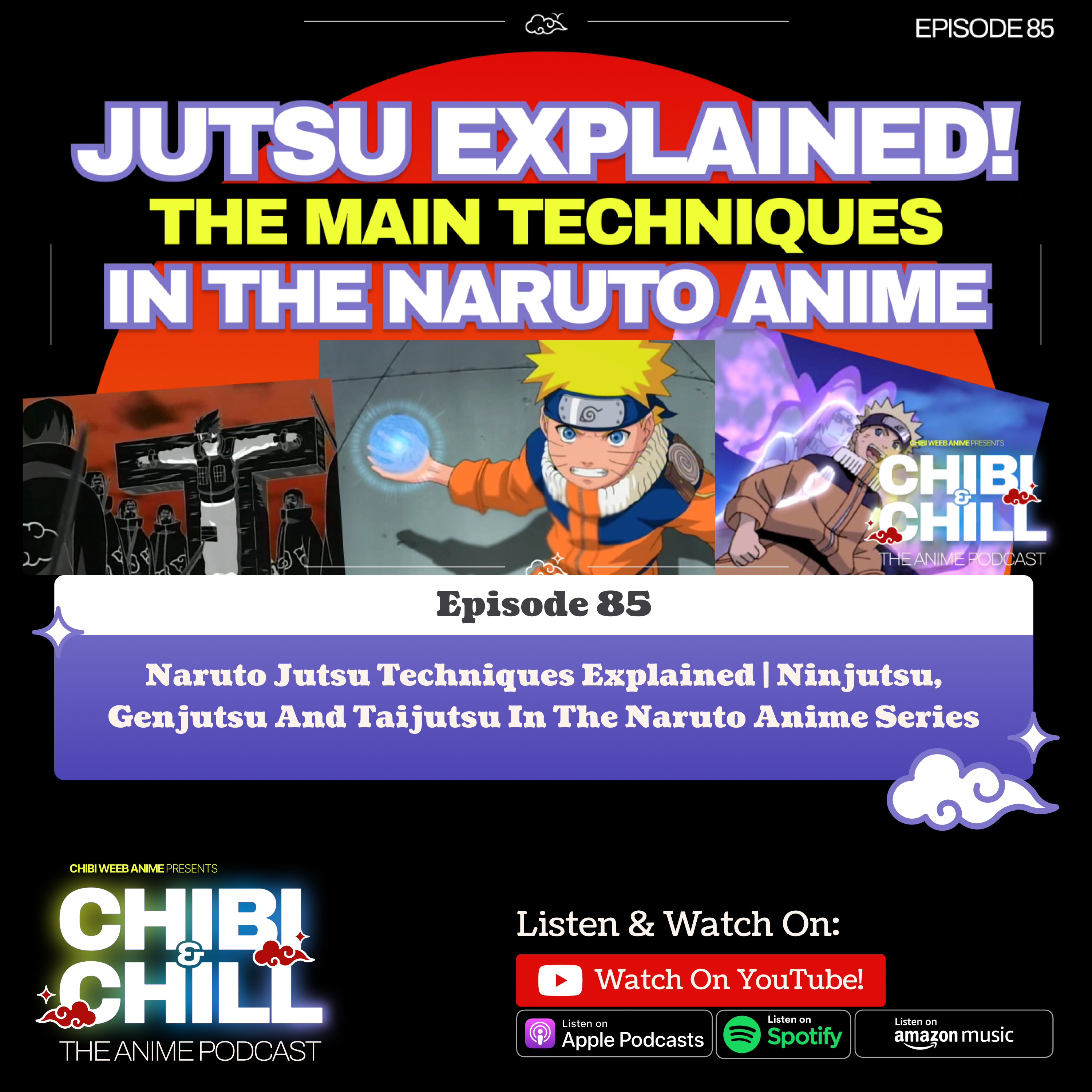 Naruto Jutsu Techniques Explained | Ninjutsu, Genjutsu and Taijutsu in the Naruto Anime Series