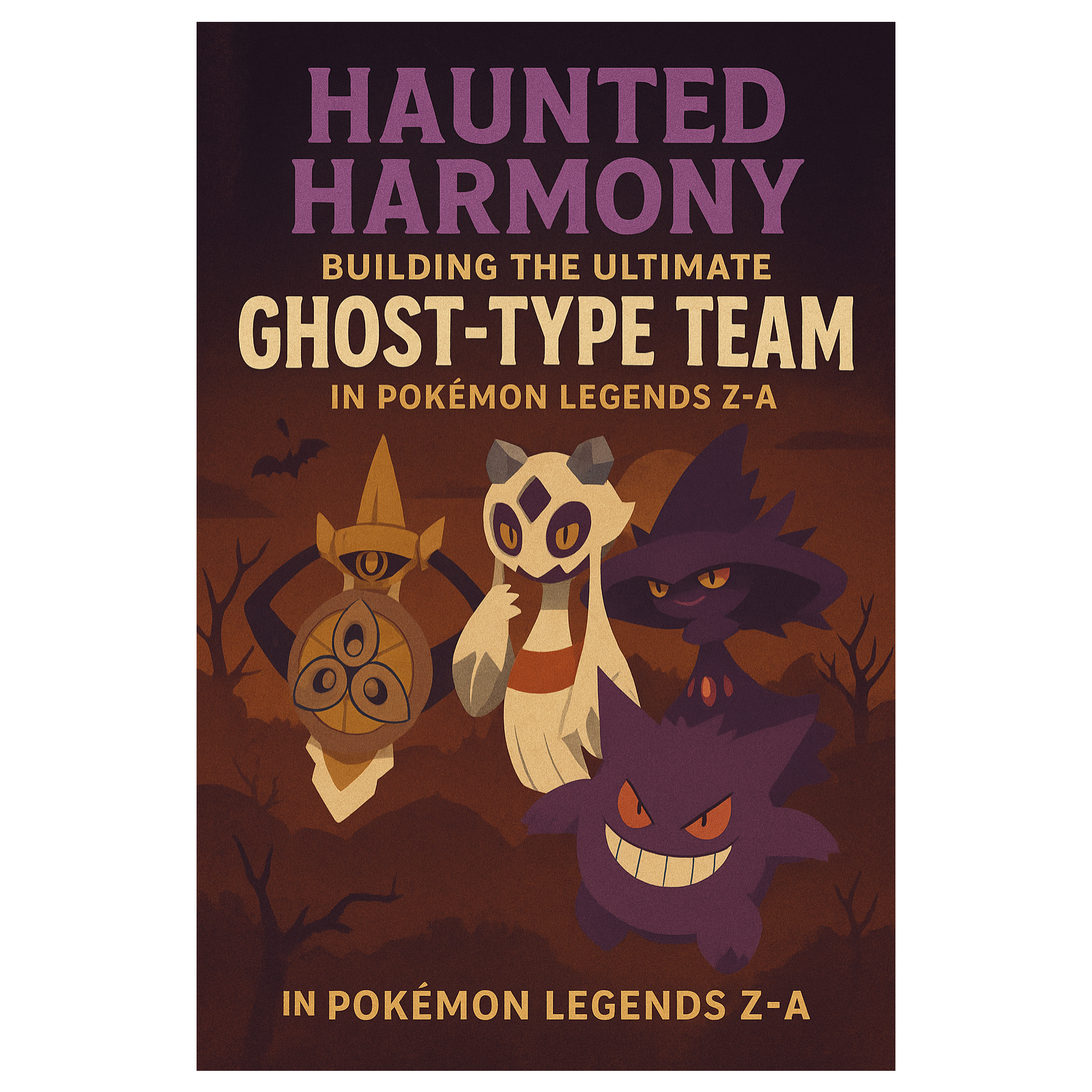 Building a Ghost Type Team in Legends Z-A