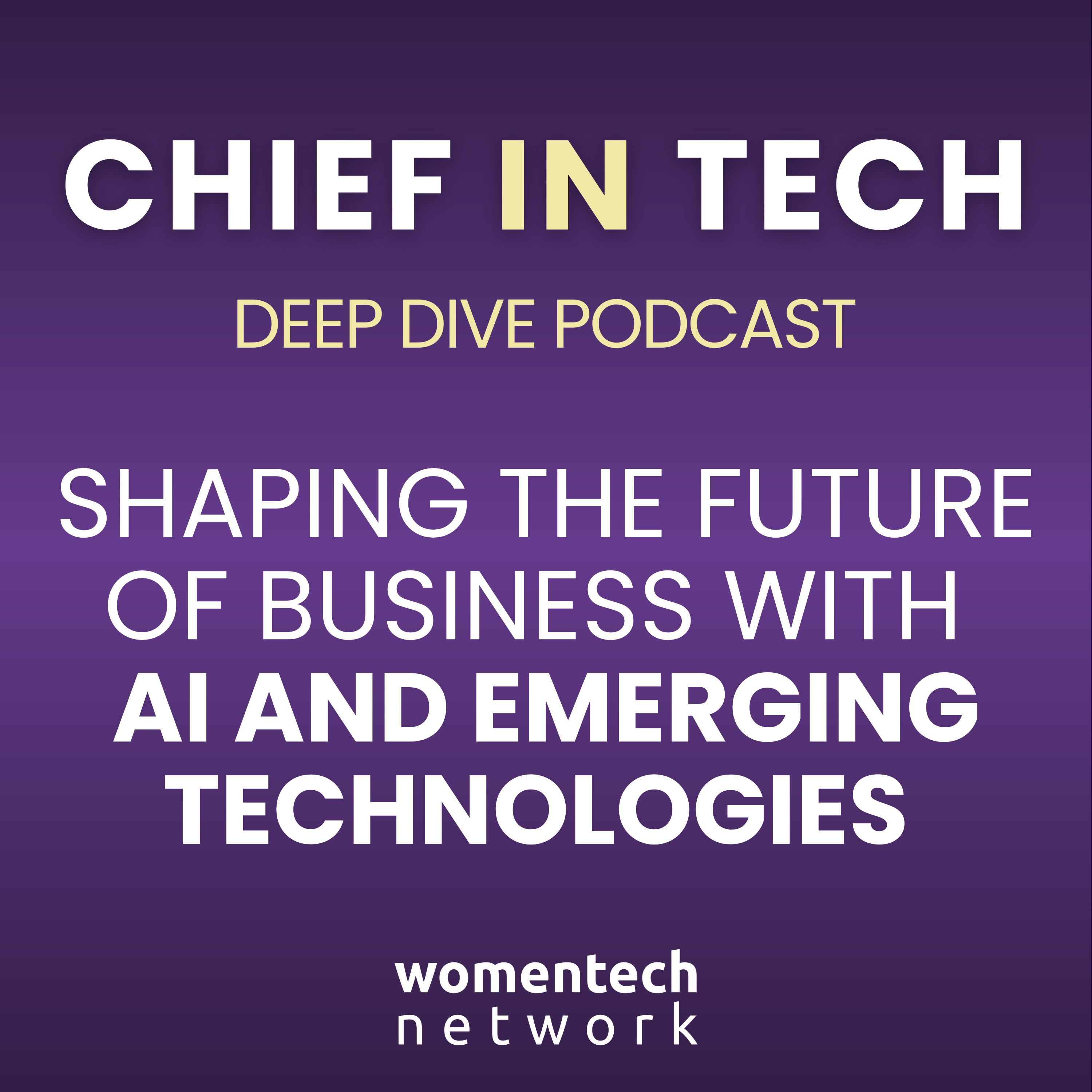 Chief in Tech Deep Dive Shortcast