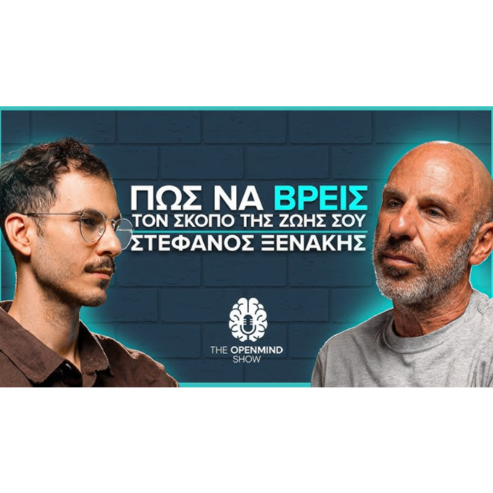 Πως Να Βρείς Το Γιατί & Τον Σκοπό Της Ζωής Σου  Στέφανος Ξενάκης  Τhe OpenMInd Show episode artwork