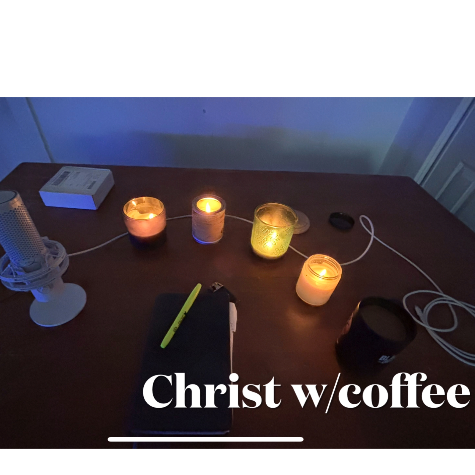 Christ w/coffee