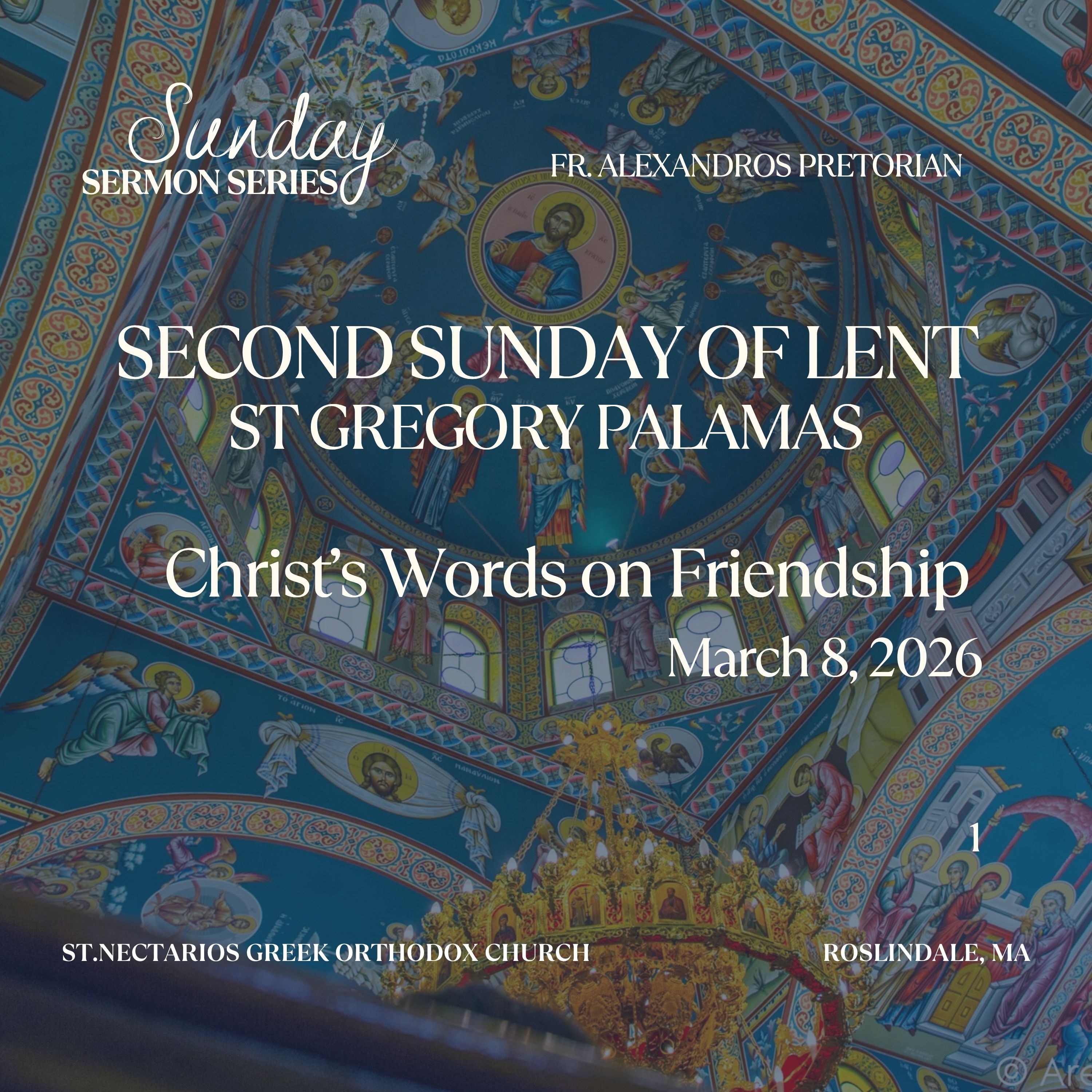 Christ's Words on Friendship-Second Sunday of Lent 2026 episode artwork