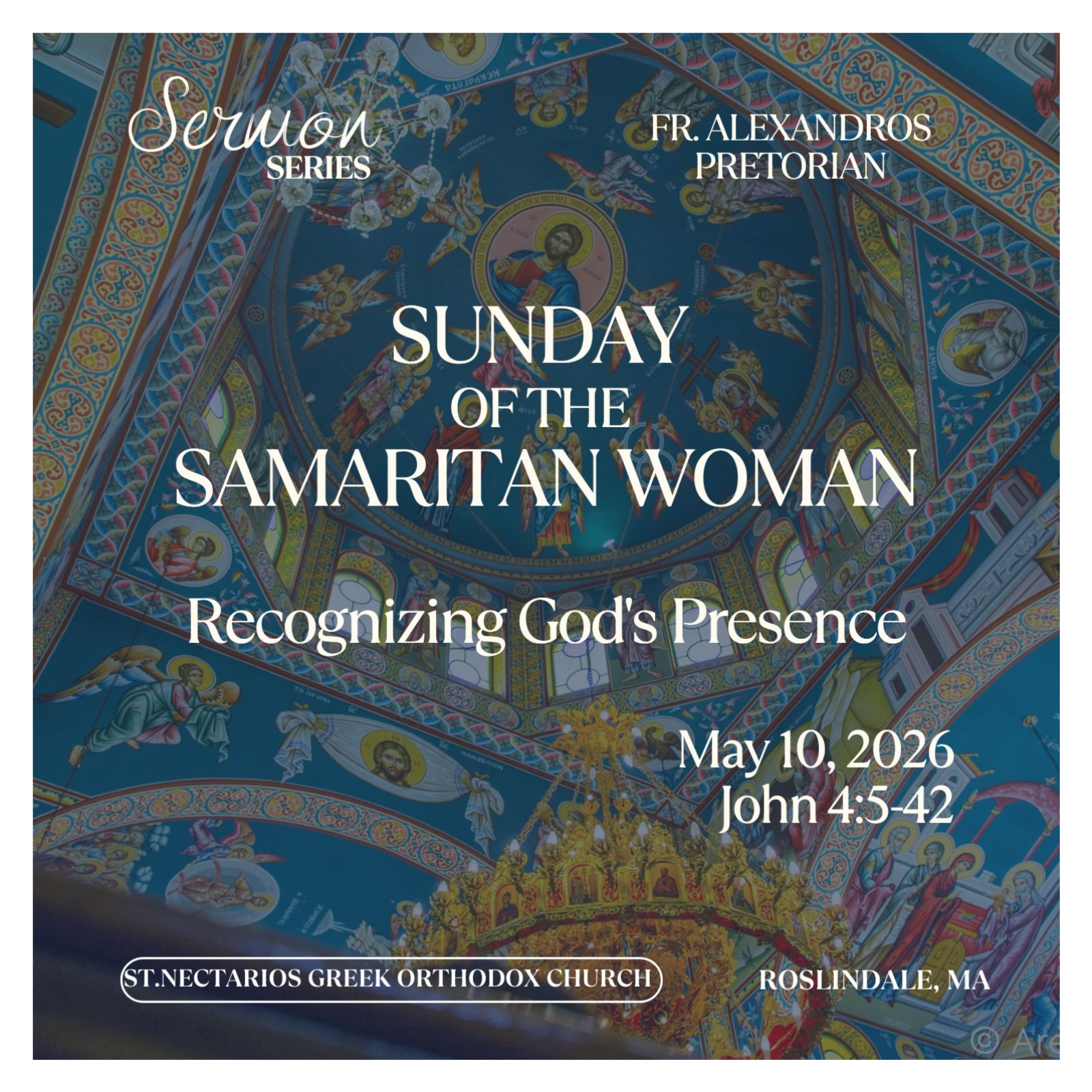 Recognizing God's Presence: The Samaritan Woman Encounters Christ episode artwork