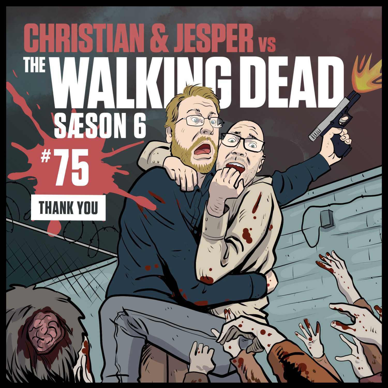 Christian og Jesper vs The Walking Dead