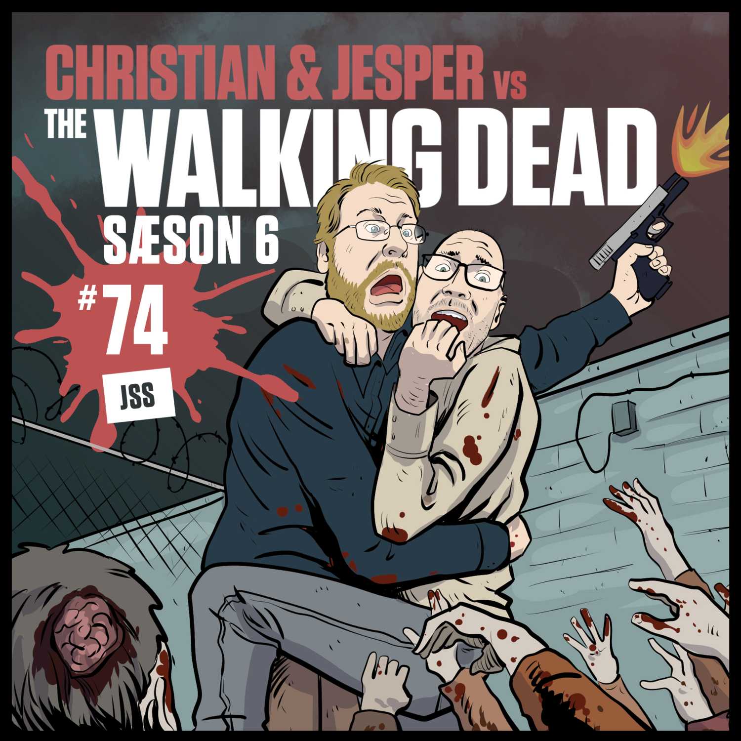 Christian og Jesper vs The Walking Dead