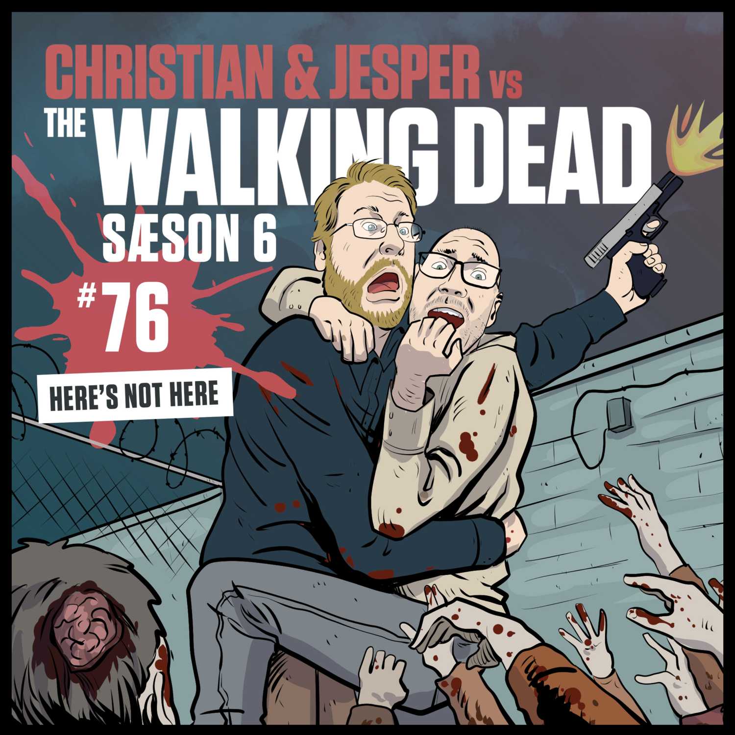 Christian og Jesper vs The Walking Dead