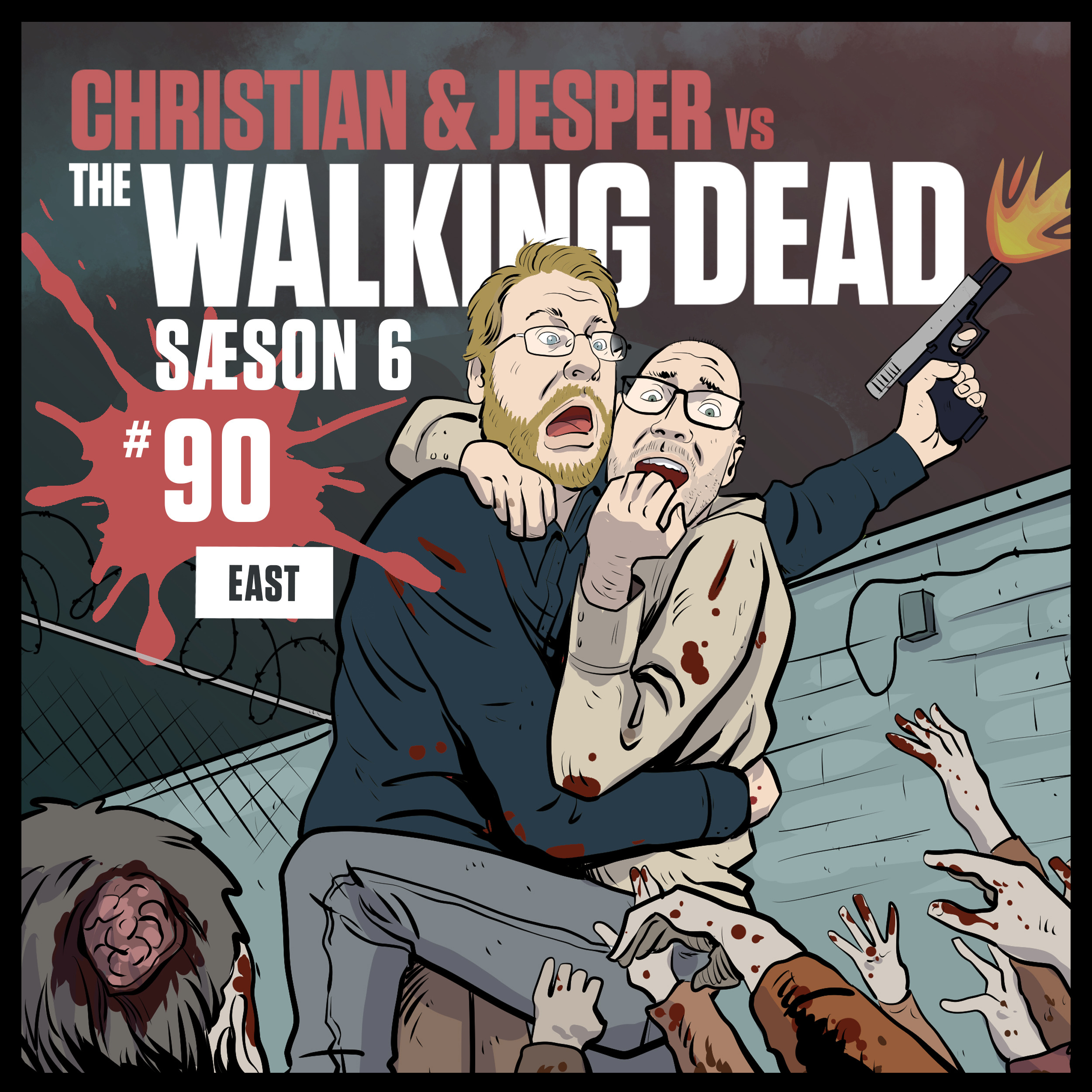 Christian og Jesper vs The Walking Dead