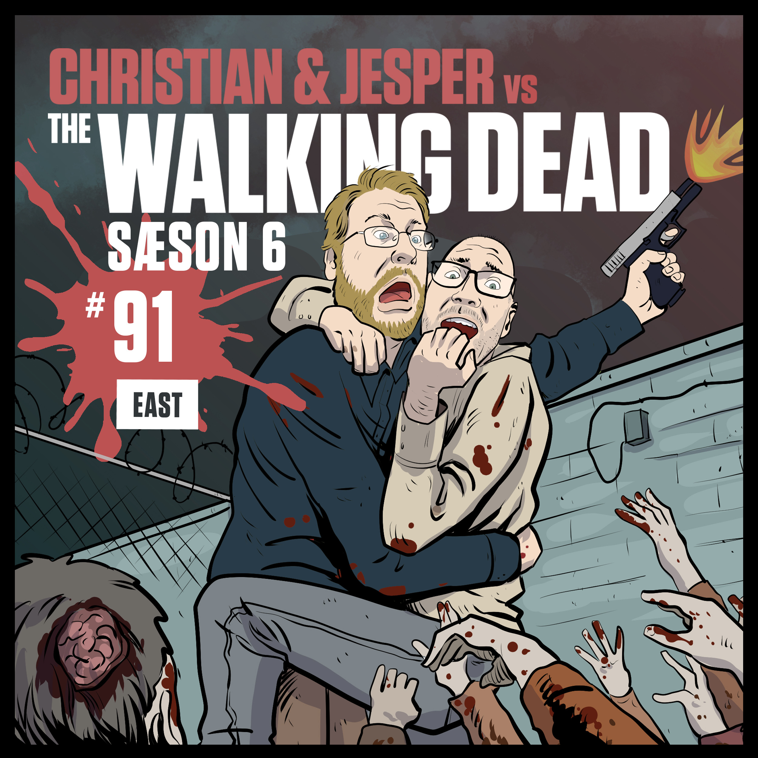 Christian og Jesper vs The Walking Dead
