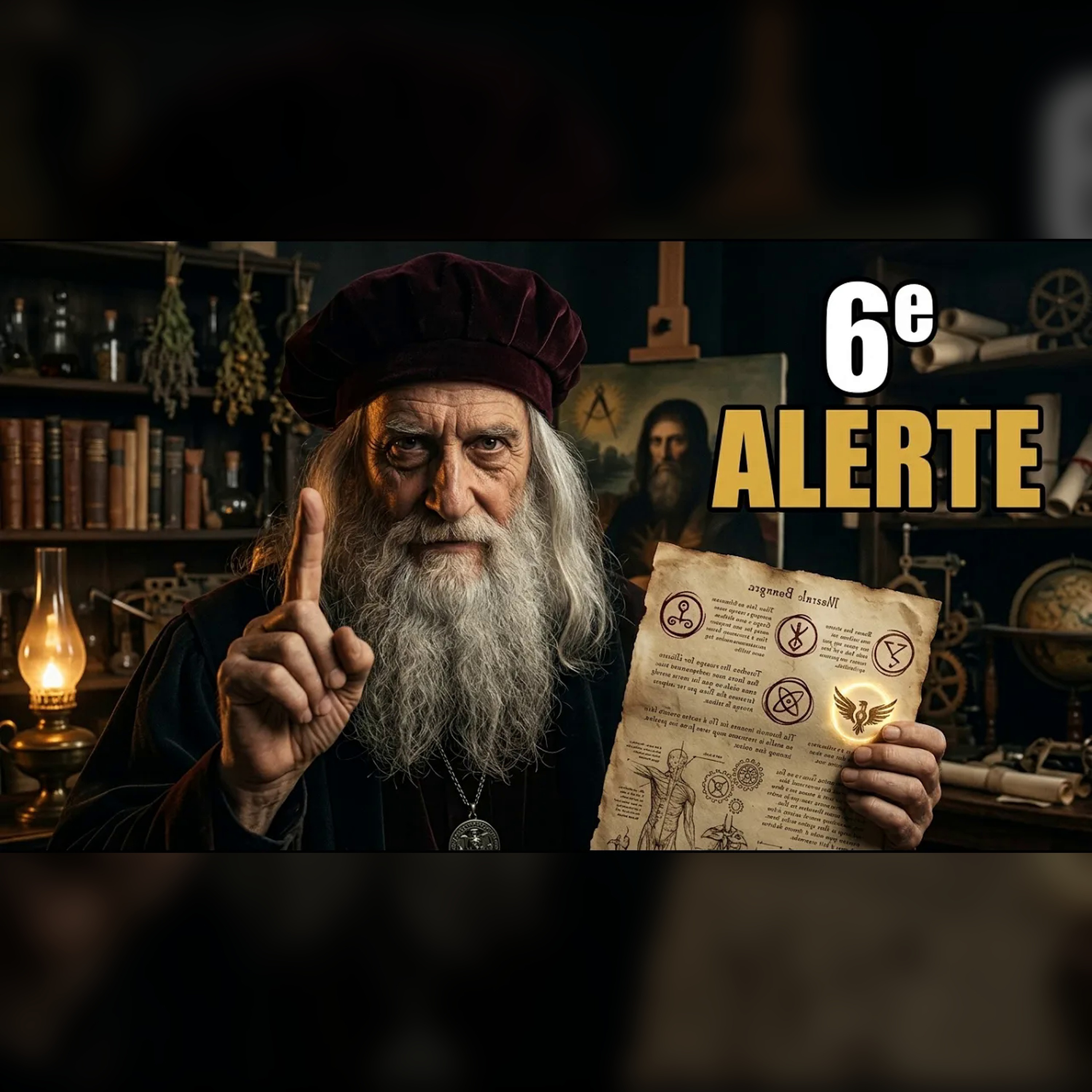 🔍 Révélations Choc: les 6 avertissements cachés de Léonard de Vinci episode artwork