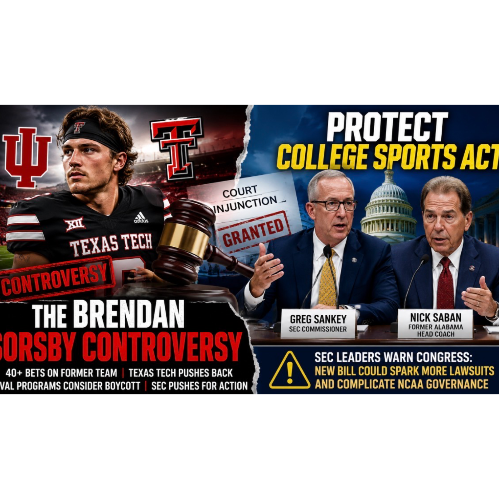 SEC & Big10 battle senate/ Sorsby Conclusion  episode artwork