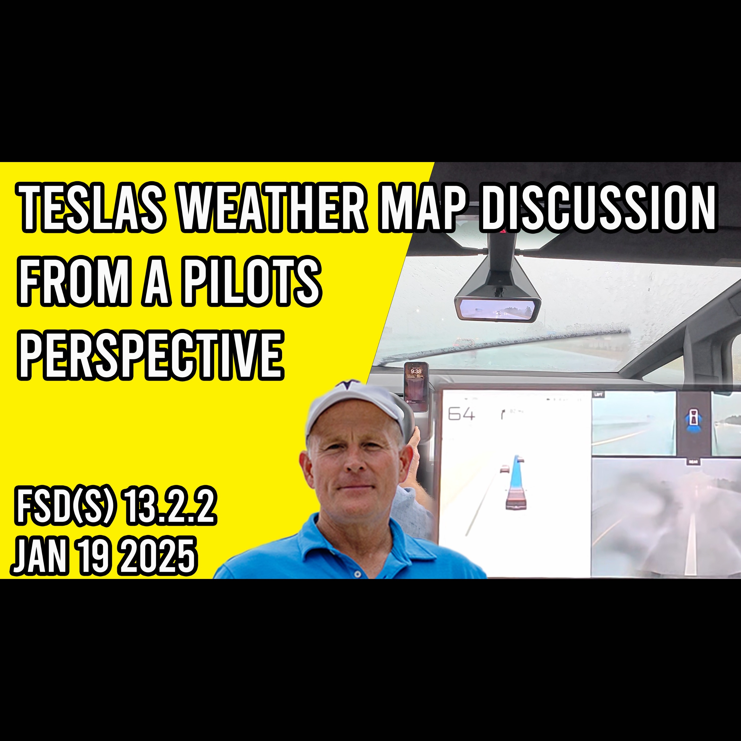 Tesla's Weather Map Discussion from A Pilot's Pespective