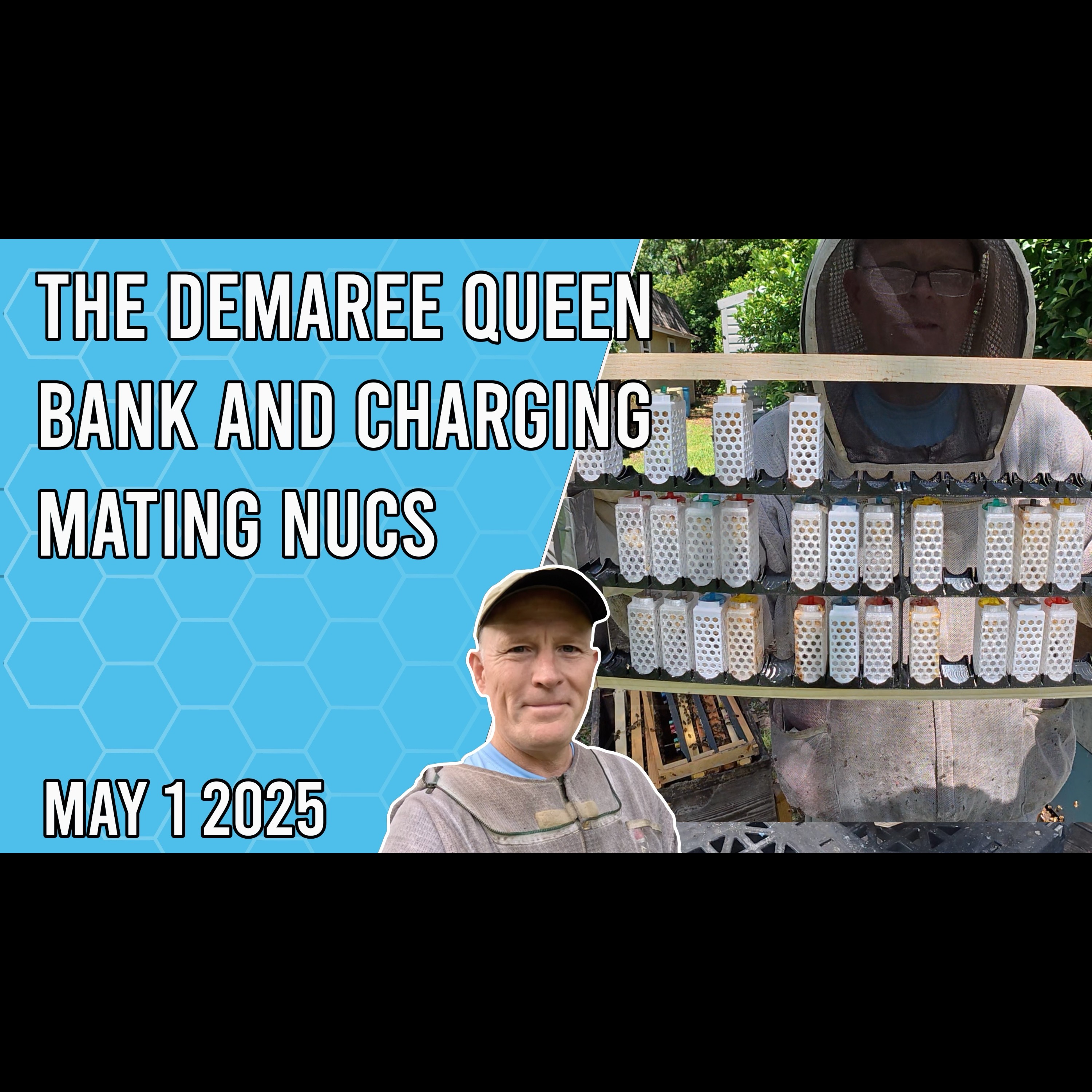 Beekeeping with Chuck - The Demaree Queen Bank and Charging Mating Nucs