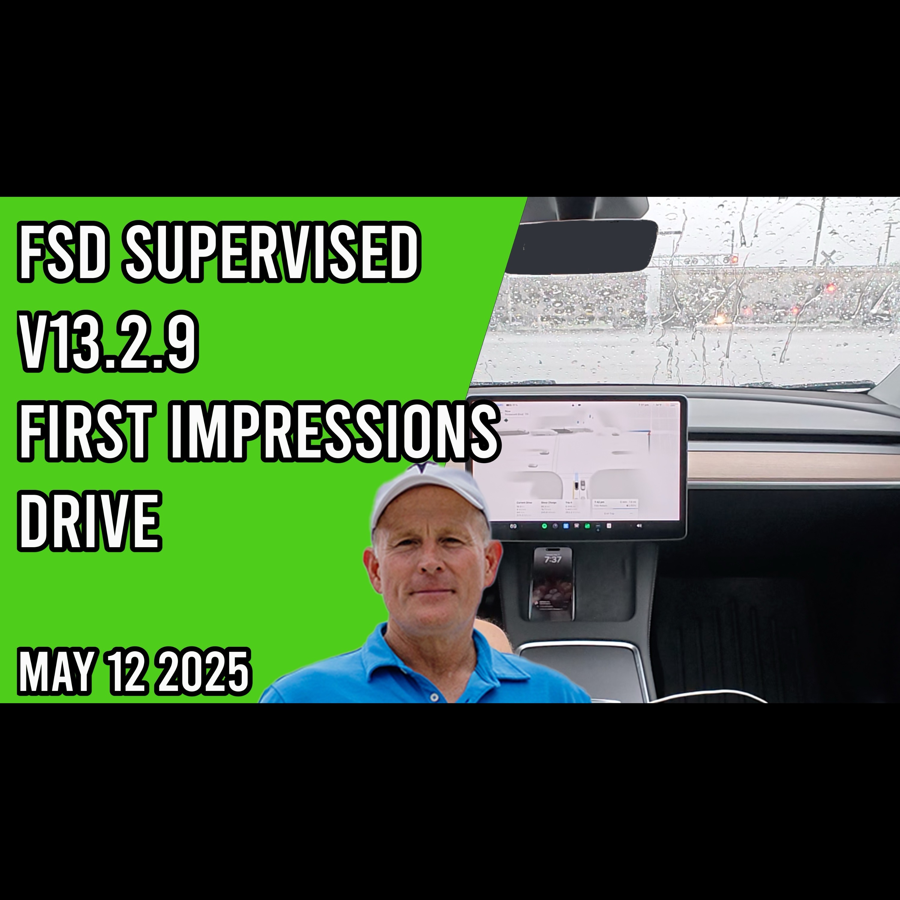 FSD Supervised v13.2.9 First Impressions Drive