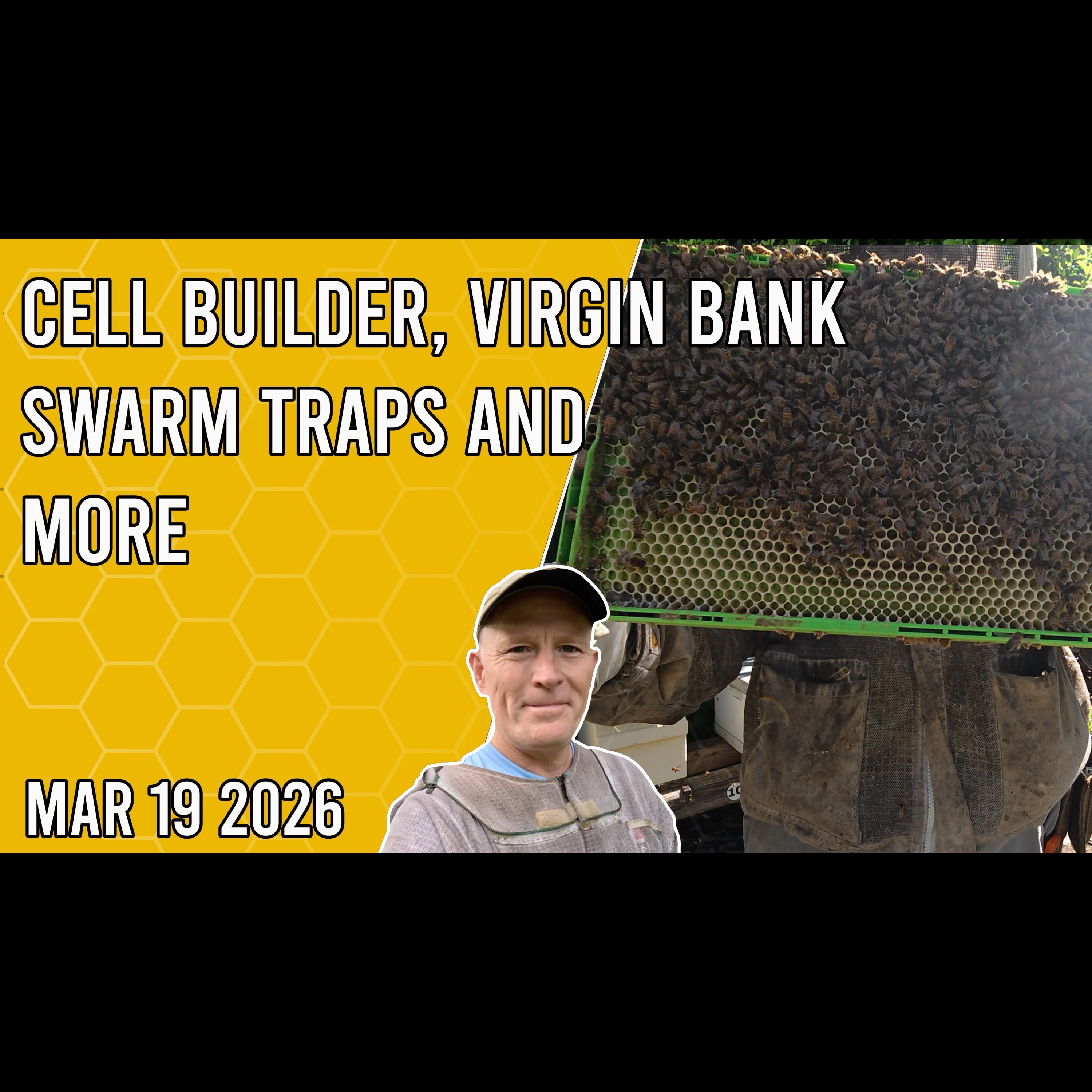 Beekeeping with Chuck - Cell Builder, Virgin Bank, Swarm Traps and More